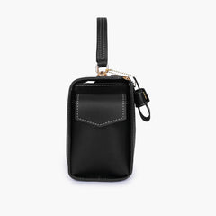 Black bowling bag with top-handle