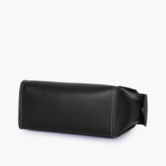 Black bowling bag with top-handle