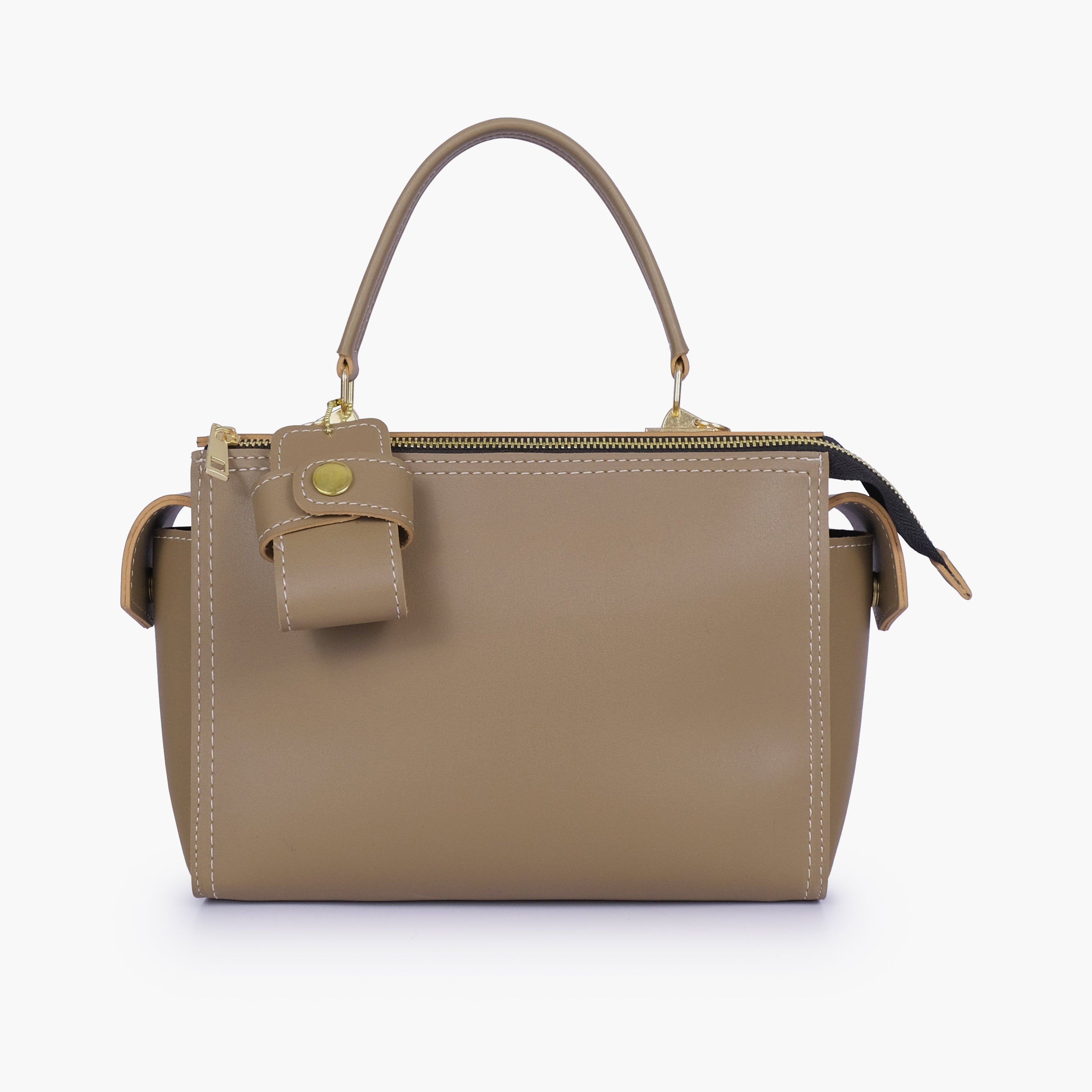 Coffee bowling bag with top-handle