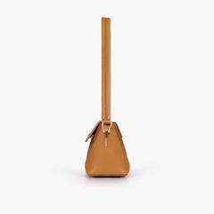 Mustard baguette shoulder bag