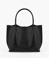Black tote bag - front