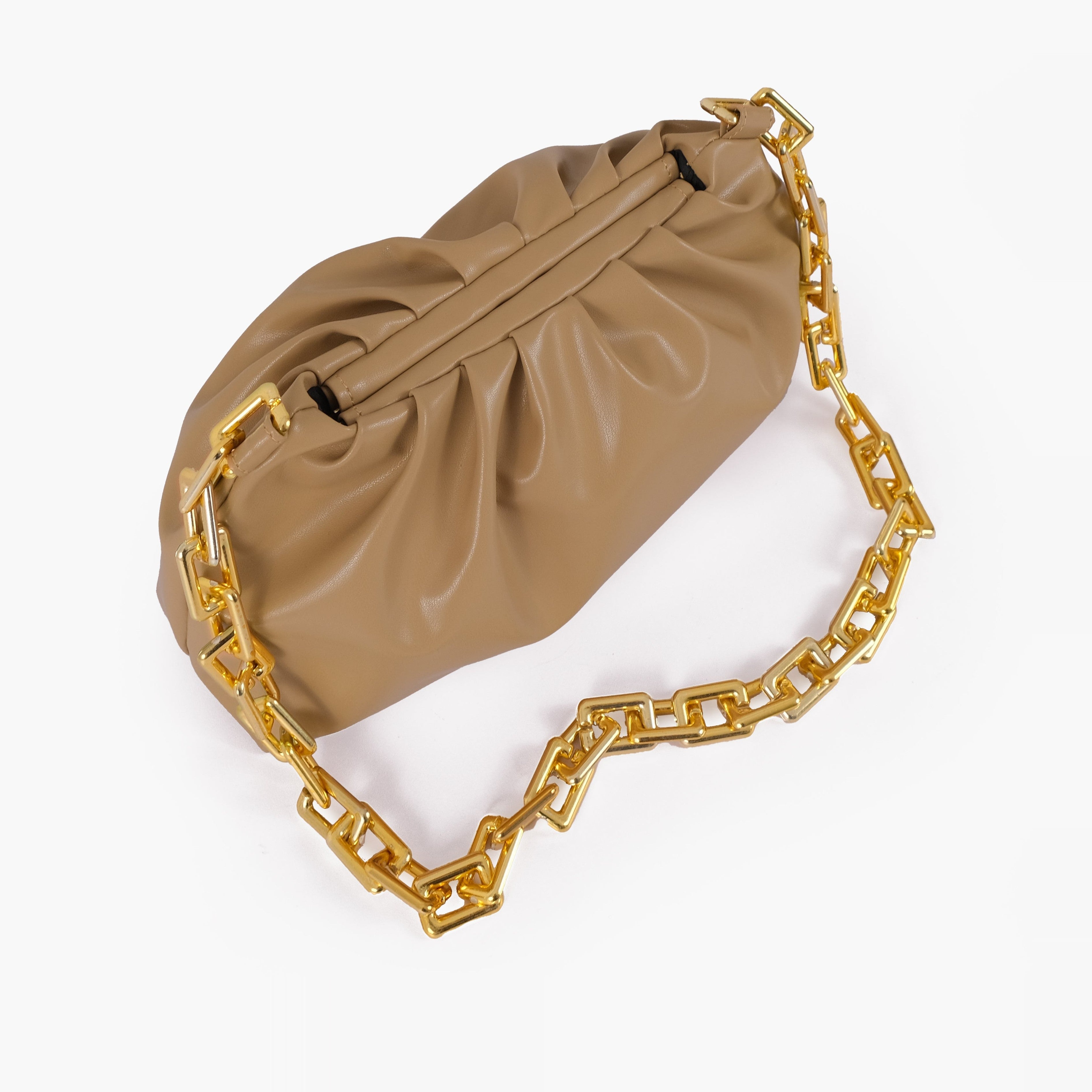 Beige cloud bag