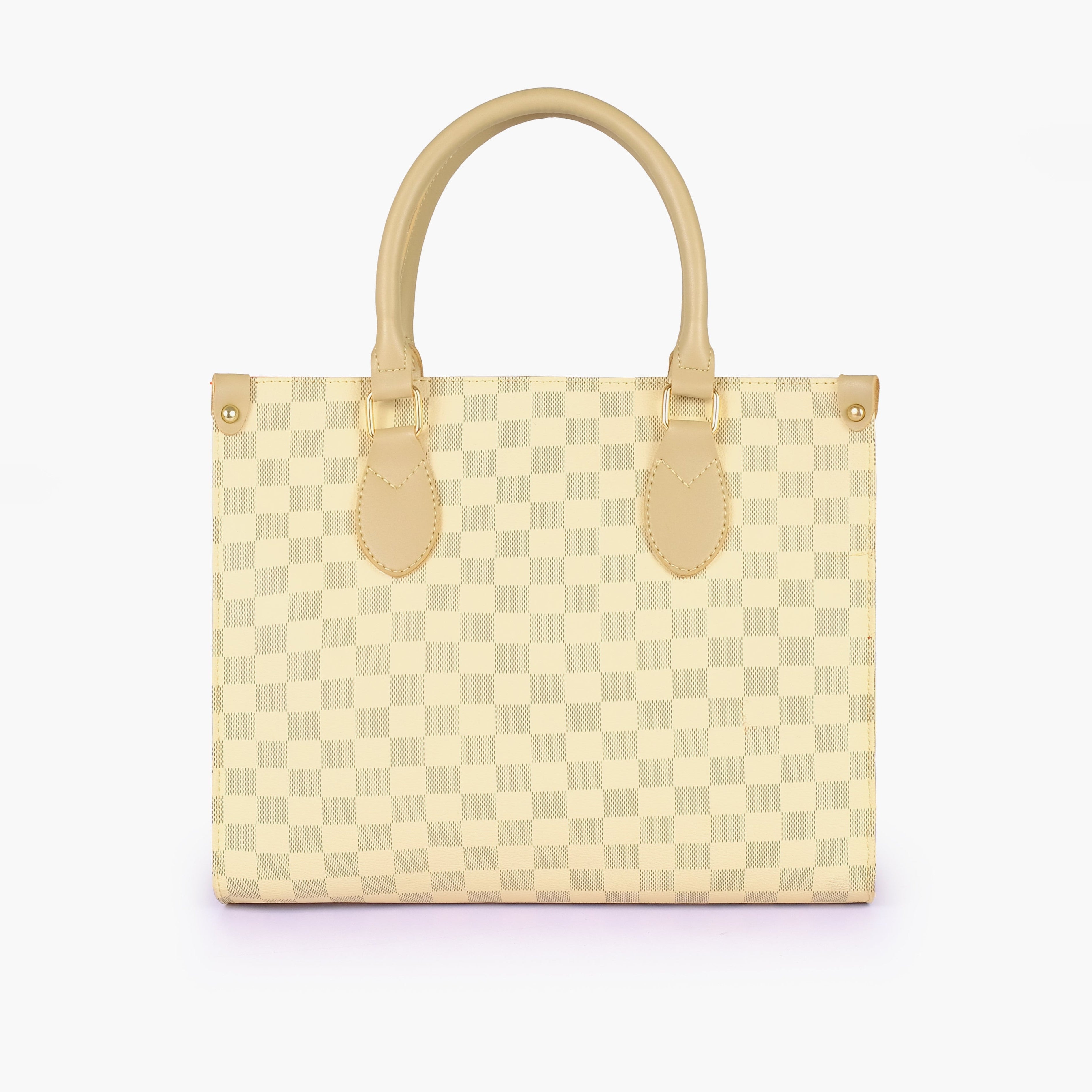 Off-white checkered everywear handbag