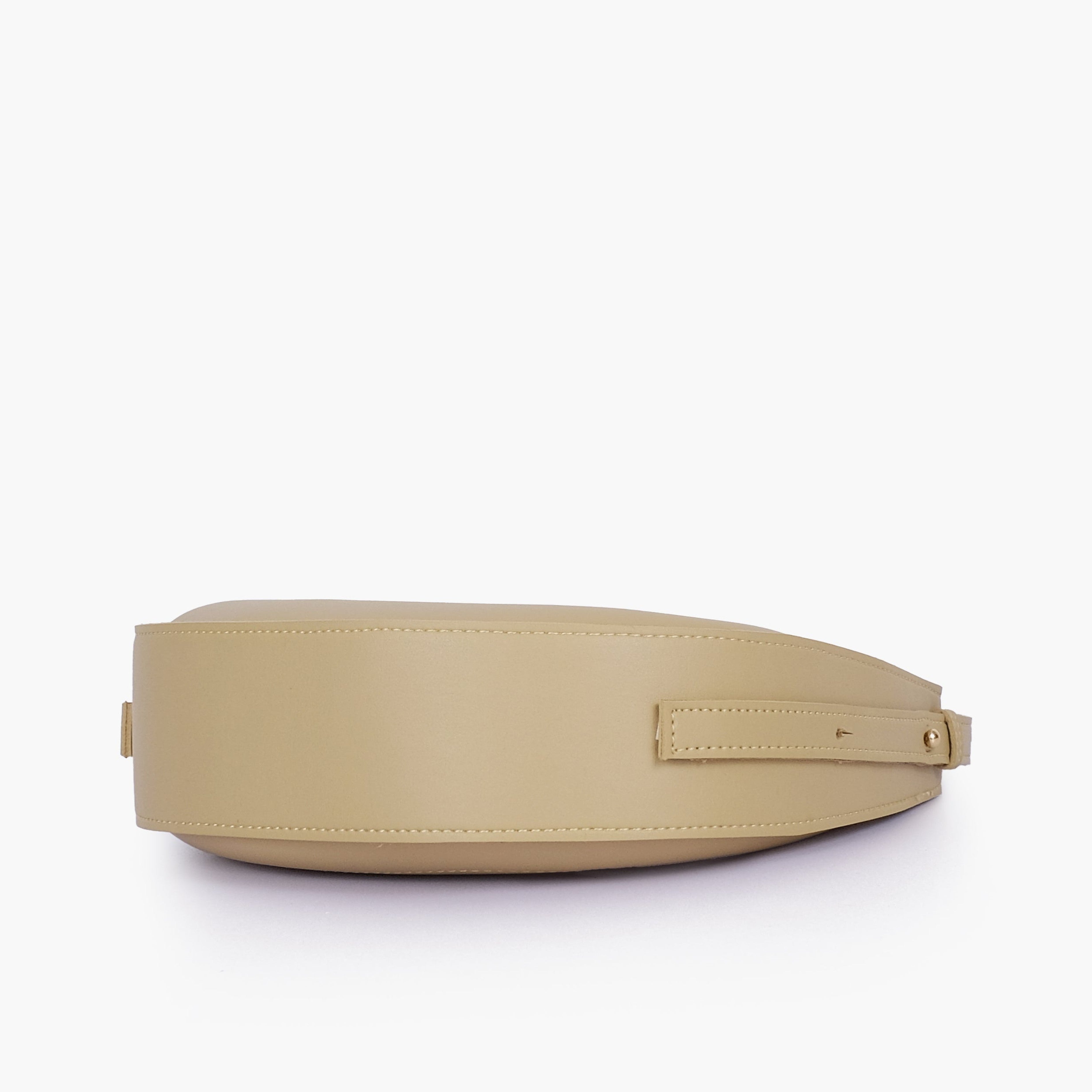Off-white crescent hobo bag