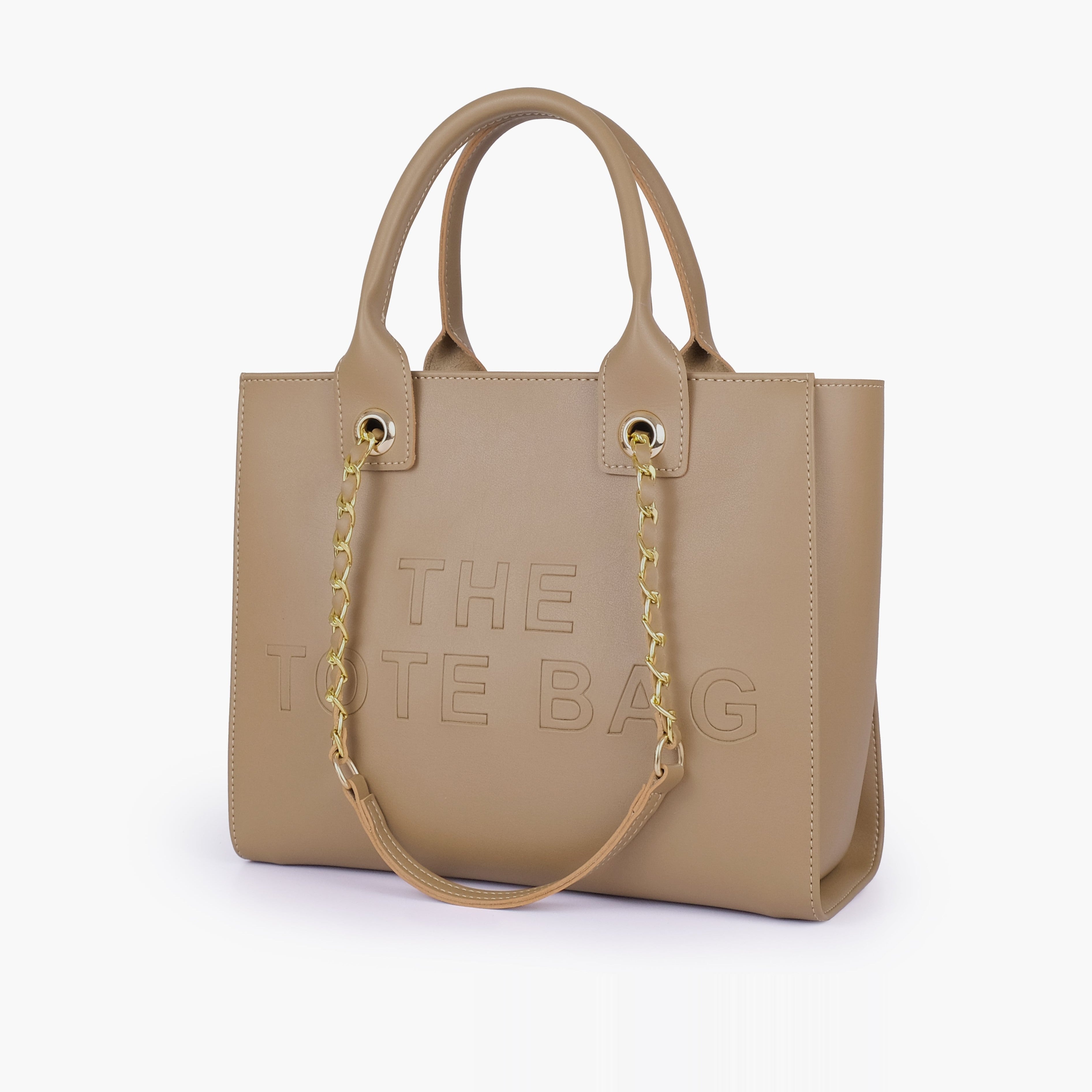 Coffee chain handle tote