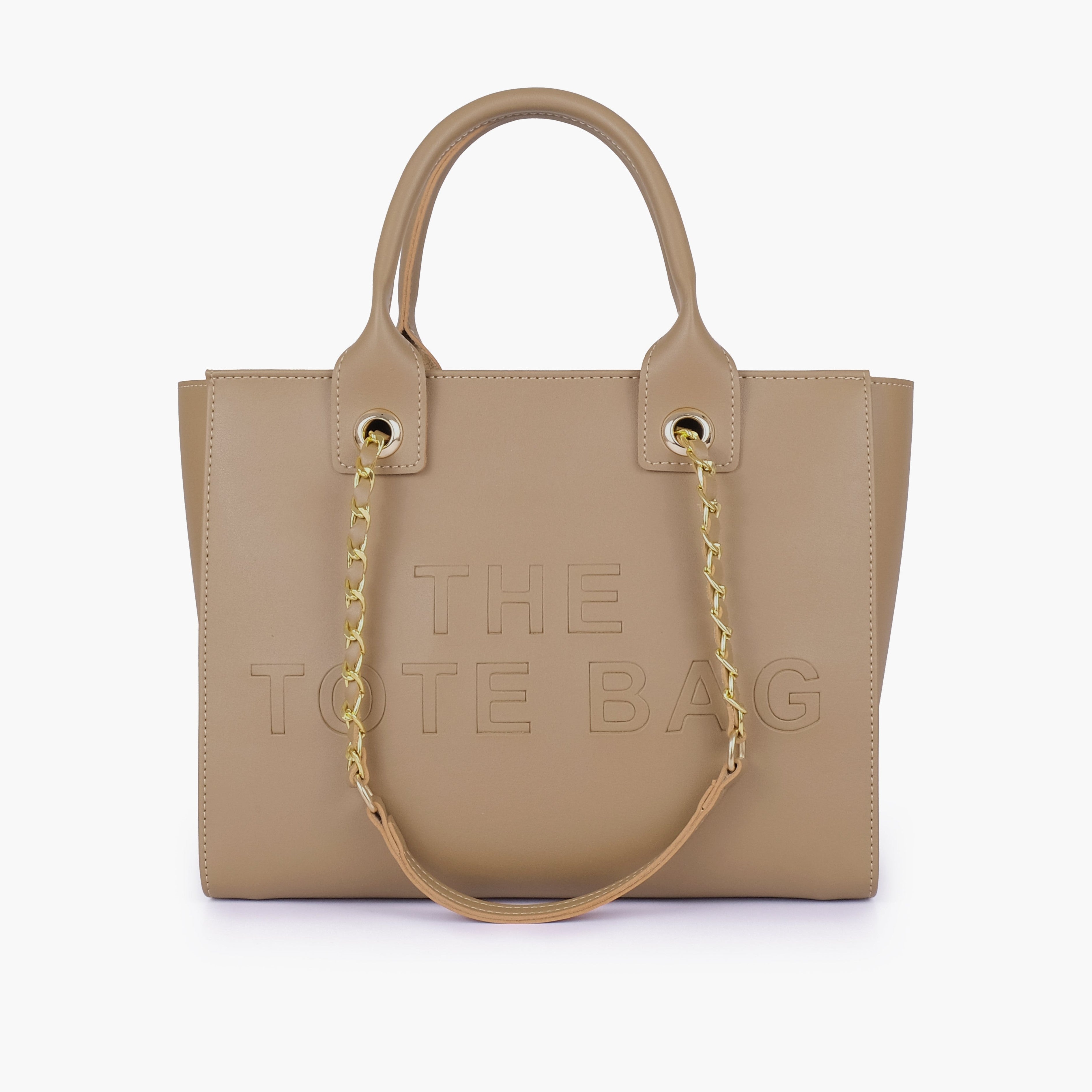 Coffee chain handle tote
