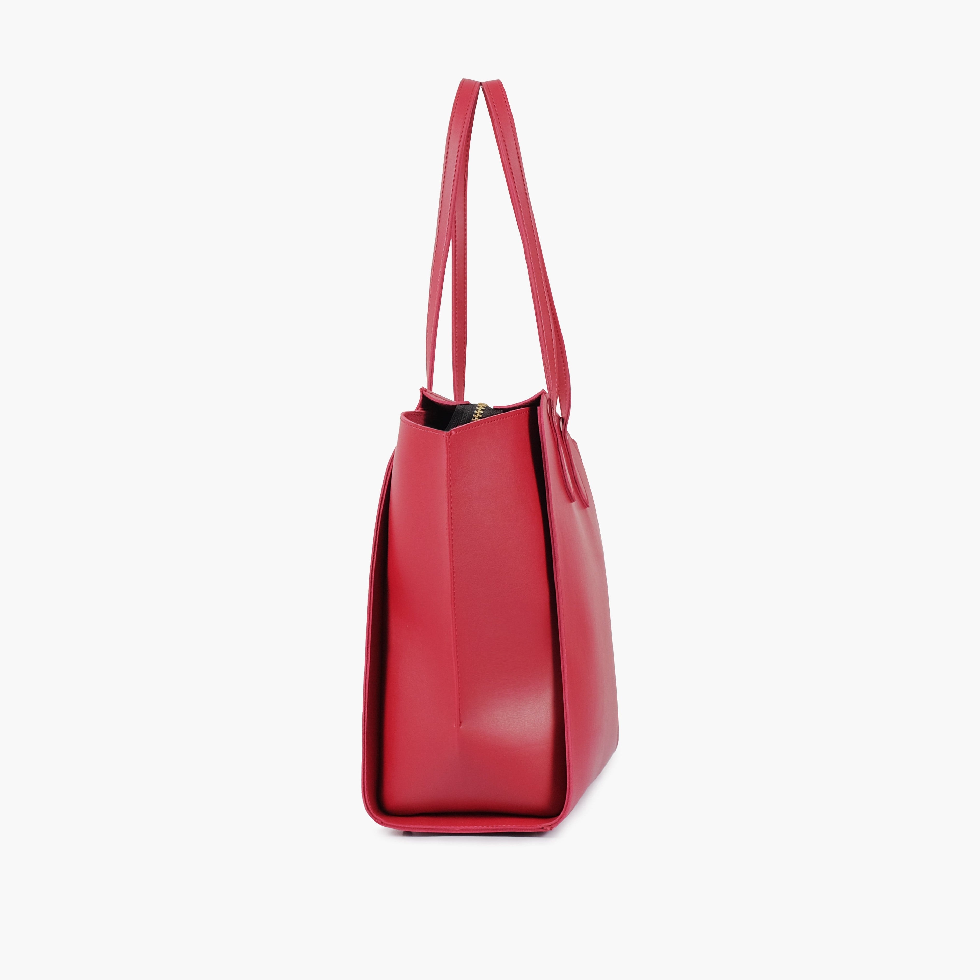 Maroon classic tote bag