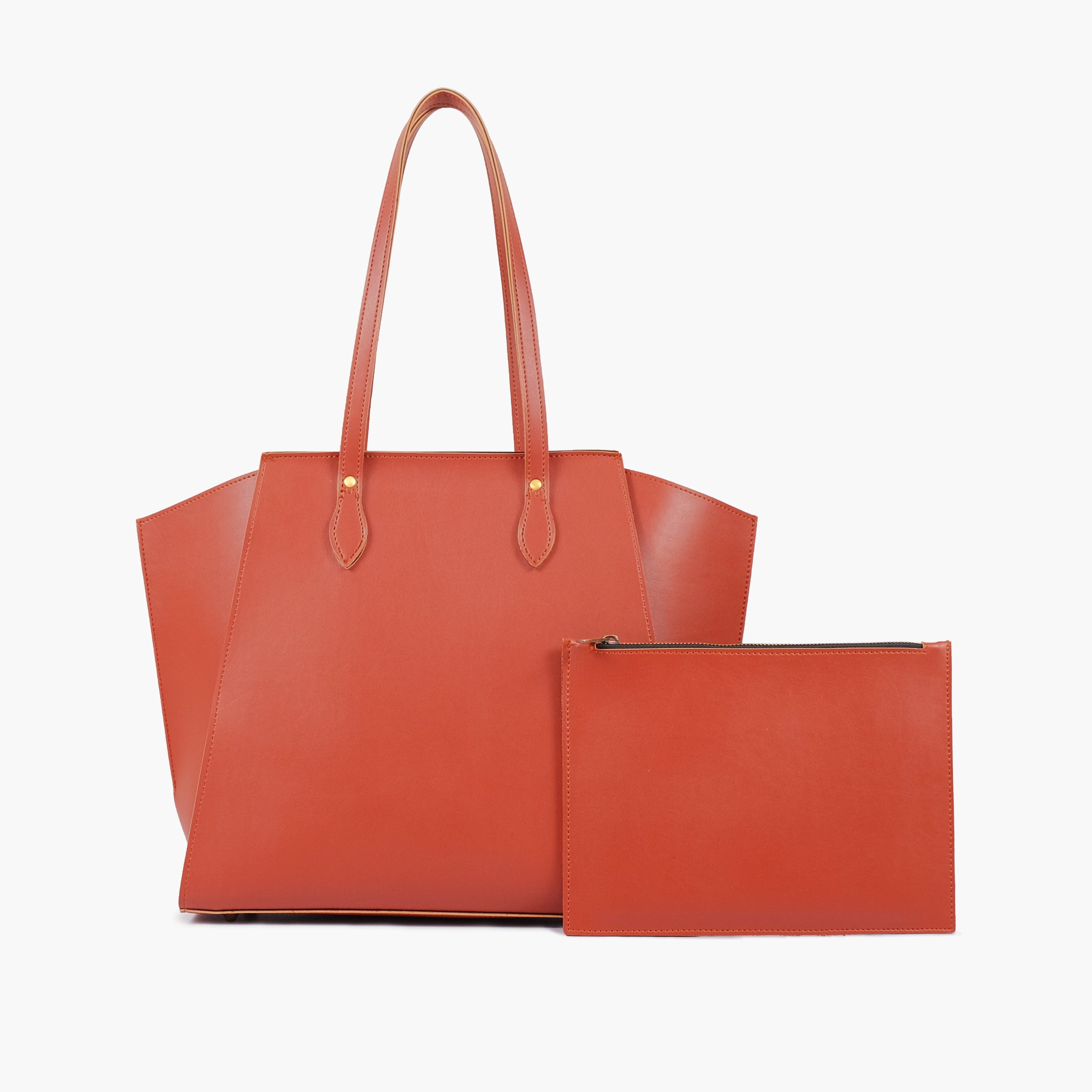 Rust classic tote bag