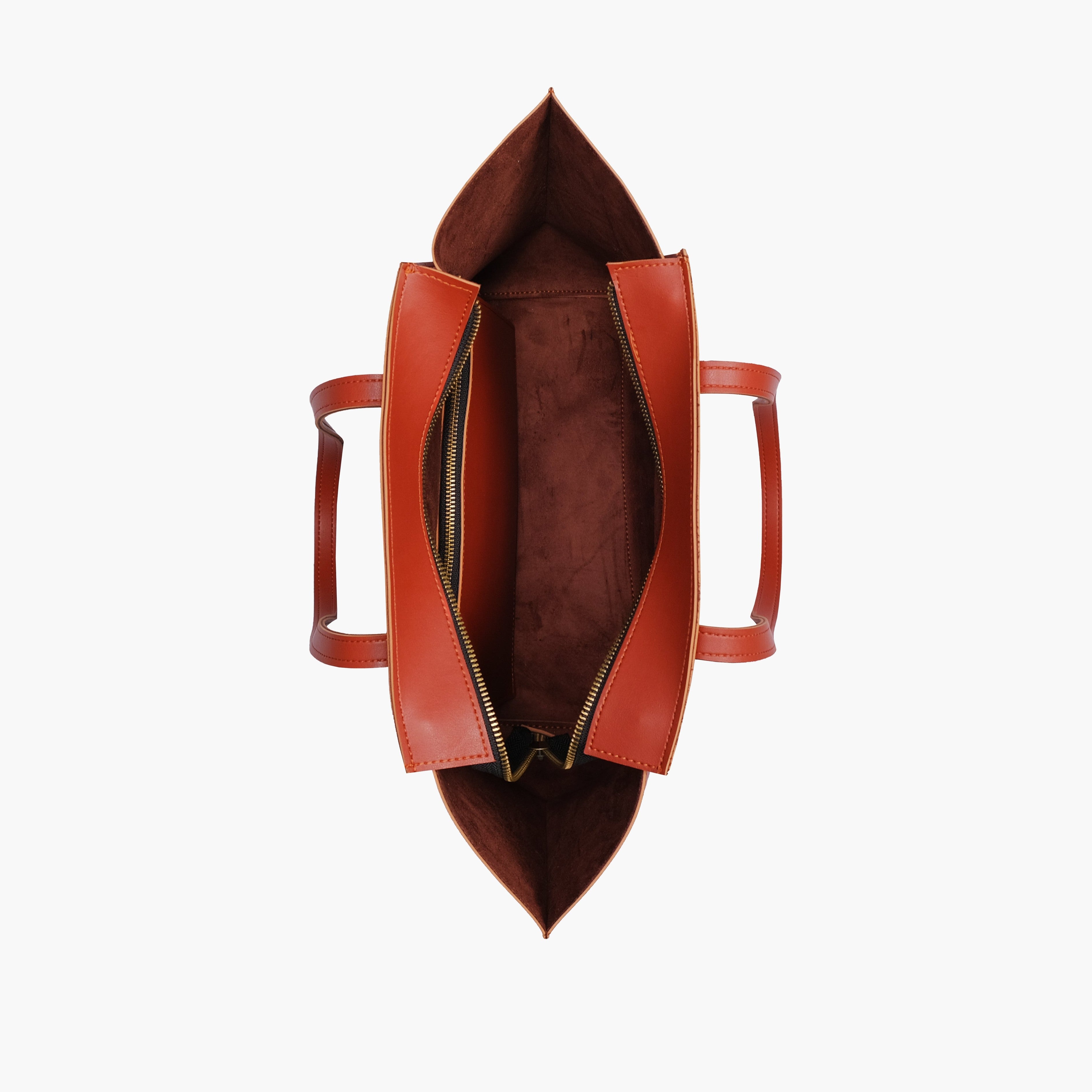 Rust classic tote bag