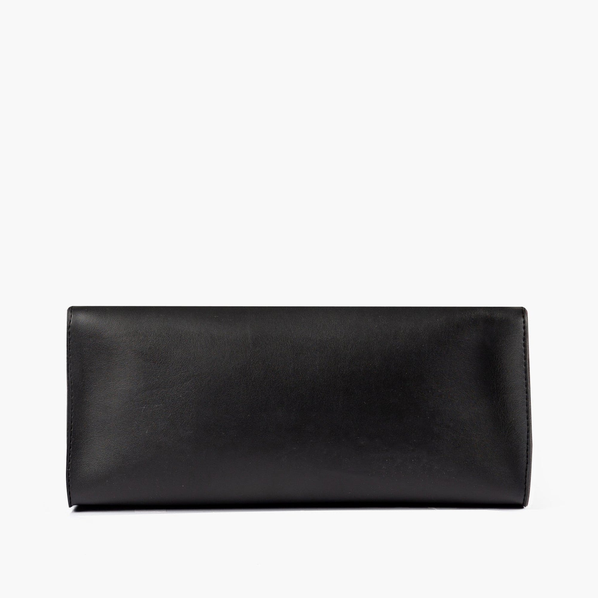 Black multi compartment satchel bag