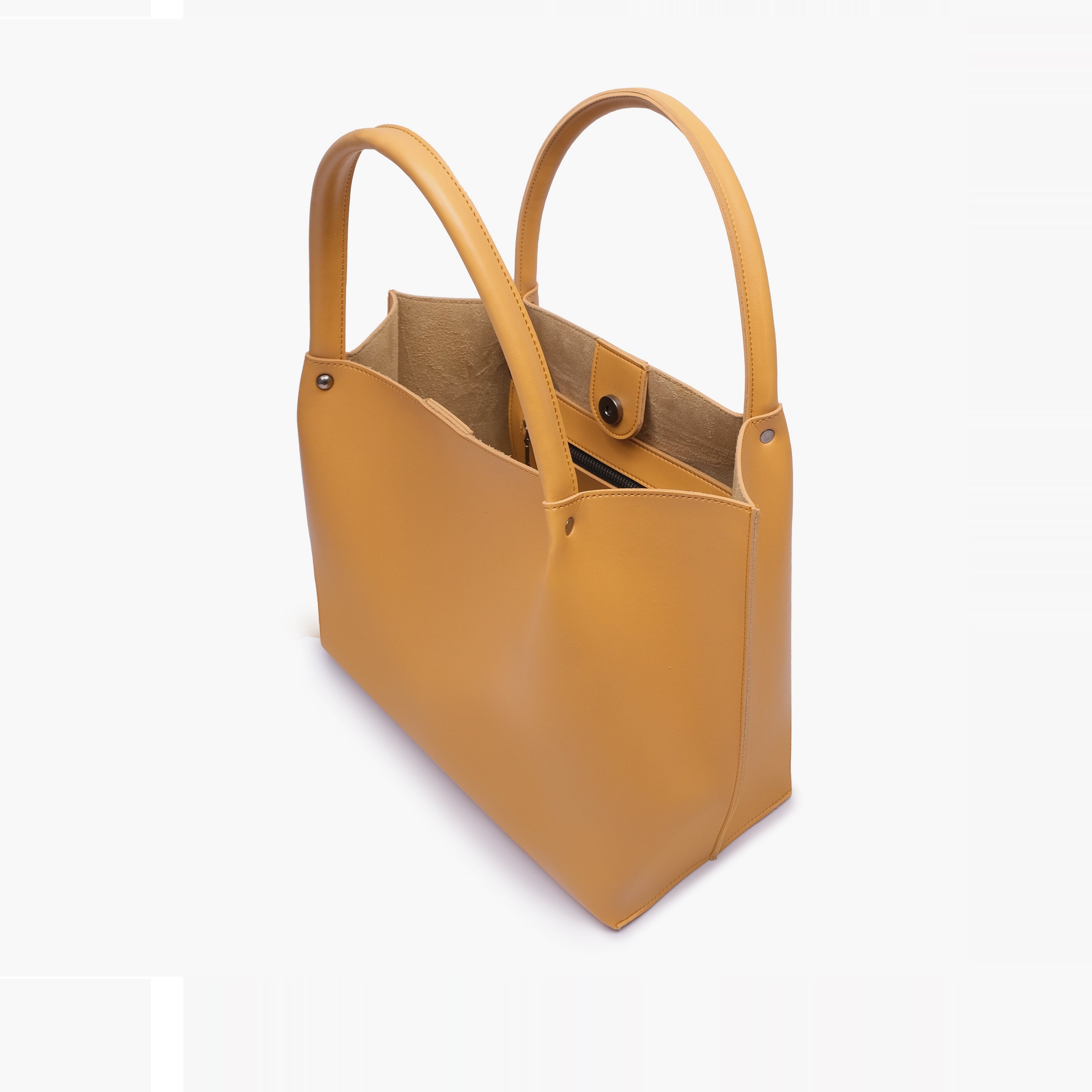 Mustard tote bag