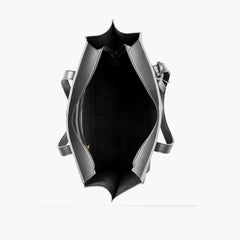 Black over the shoulder tote bag