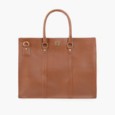 Brown laptop bag