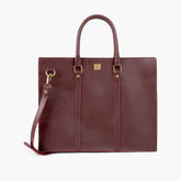 Burgundy laptop bag