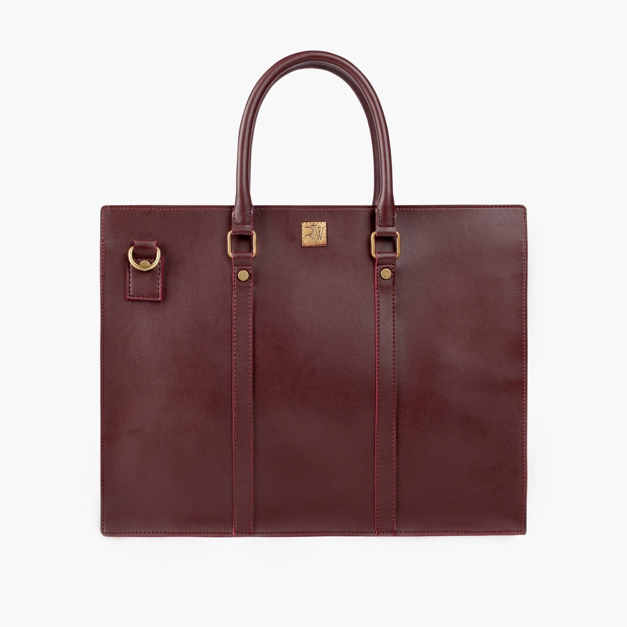 Burgundy laptop bag