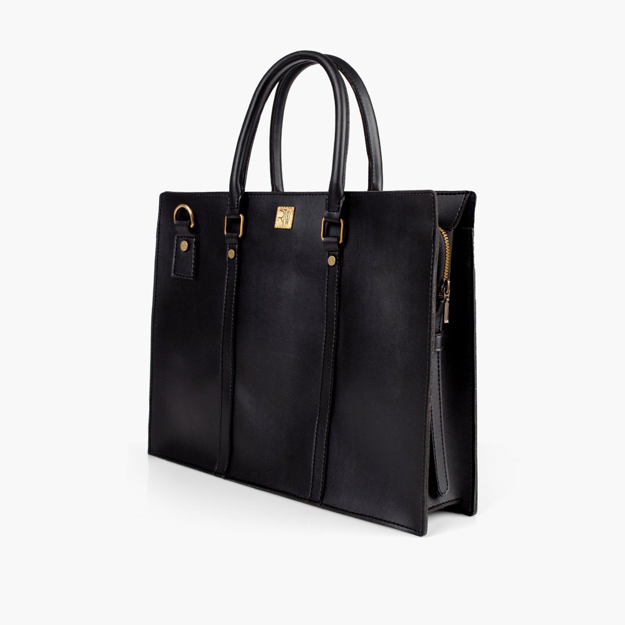 Black laptop bag