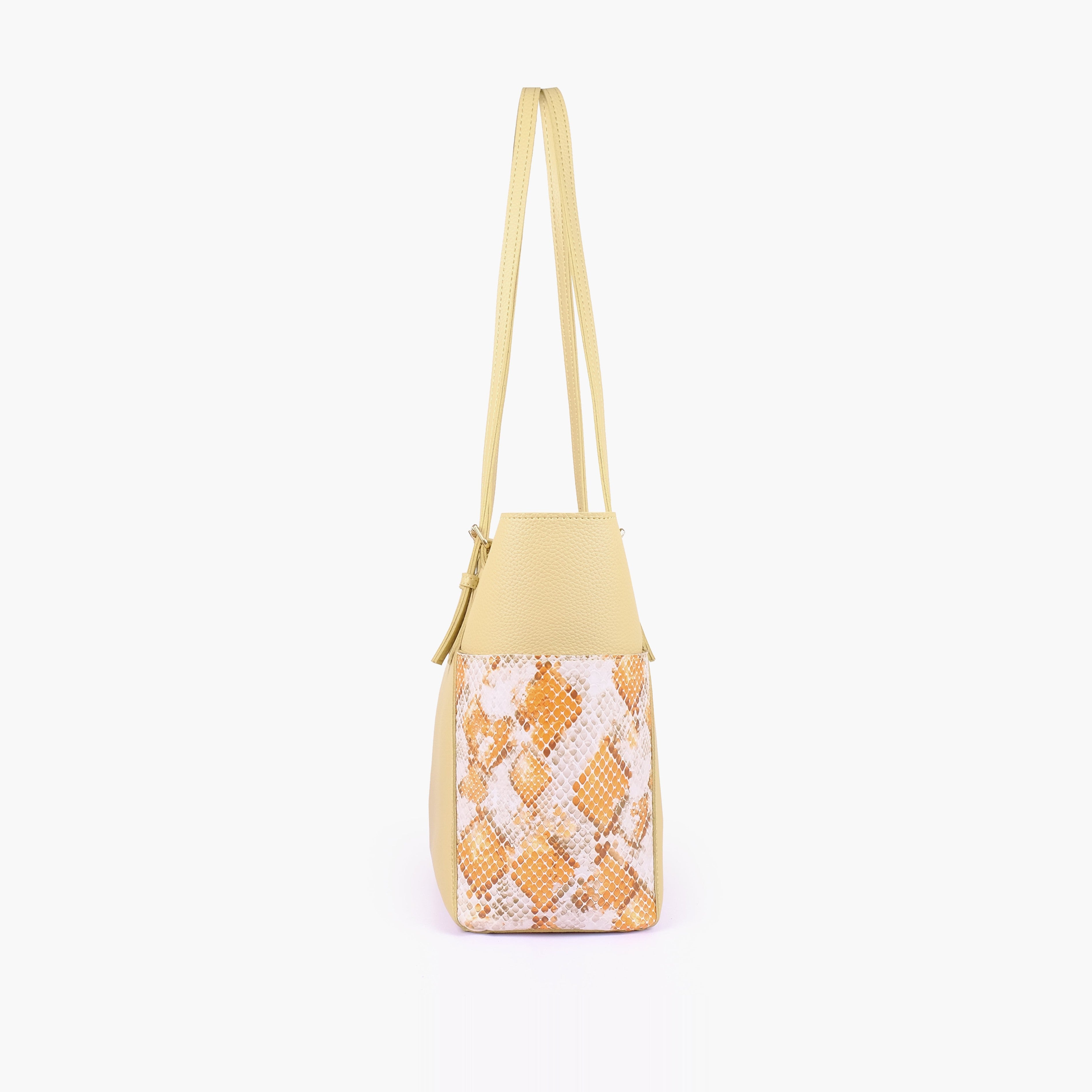 Off-white double pocket tote