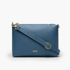 Blue everyday cross-body bag