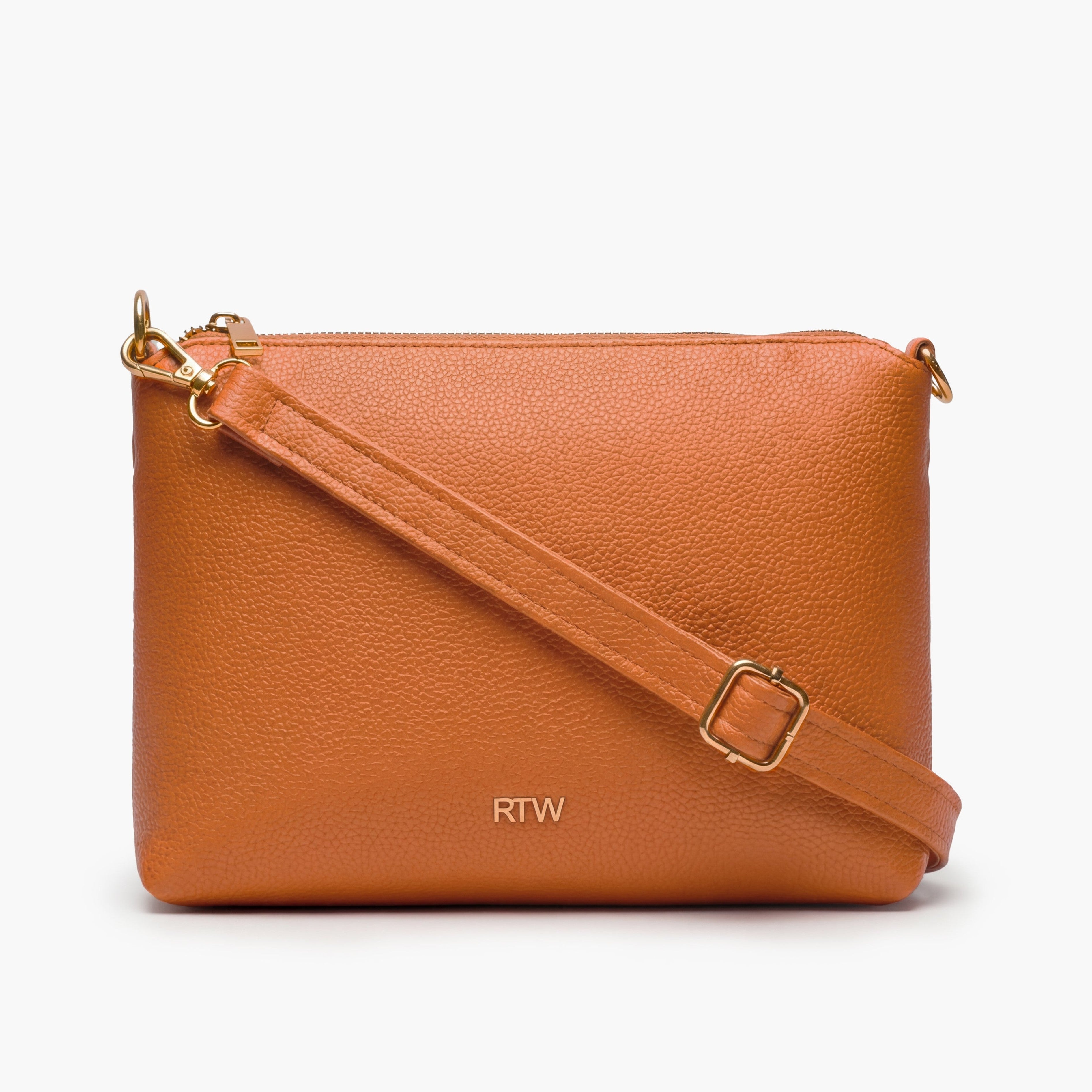 Orange everyday cross-body bag
