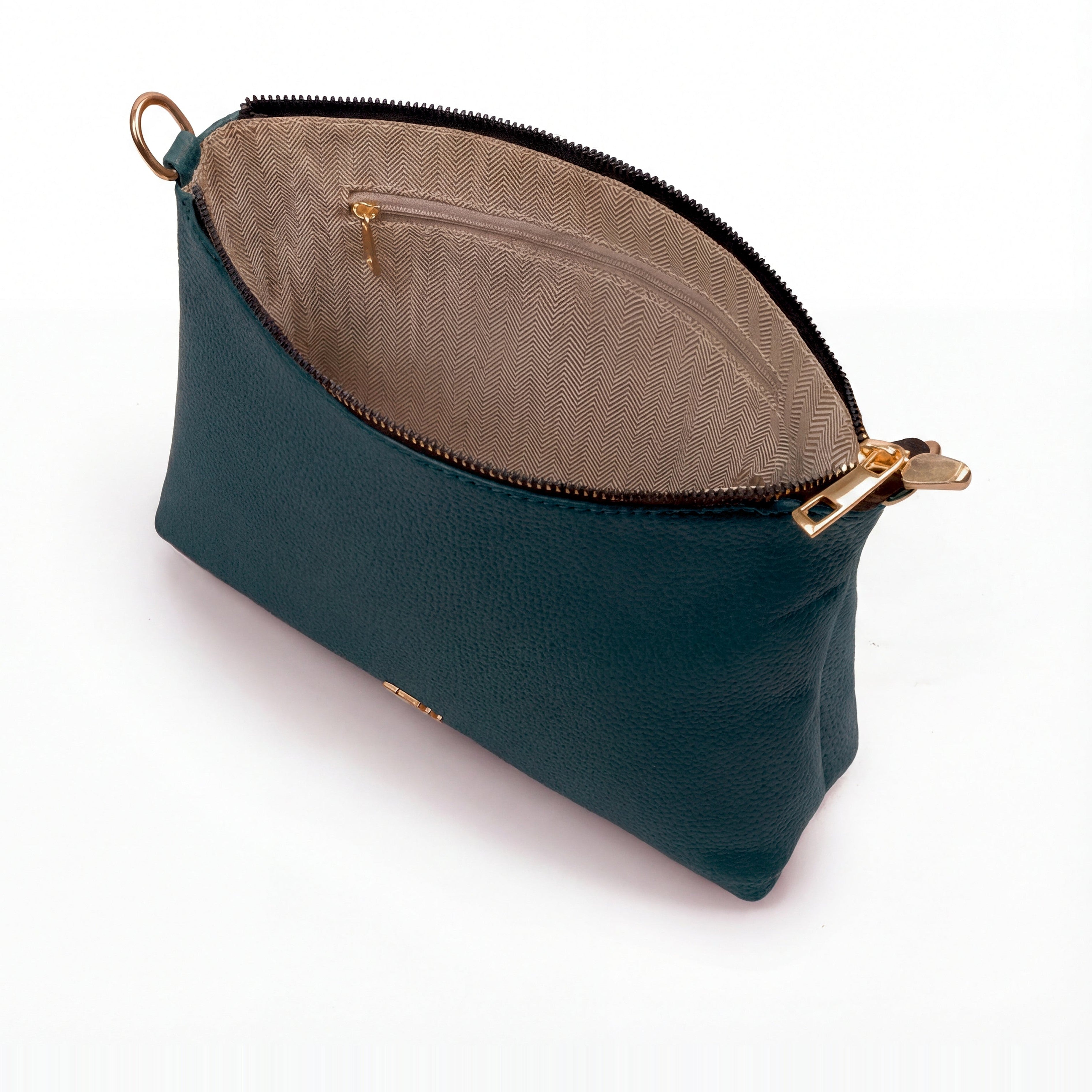 Teal everyday cross-body bag