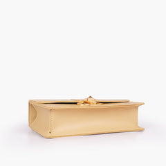 Off-white east-west shoulder bag with half chain