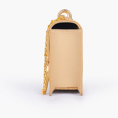Off-white east-west shoulder bag with half chain