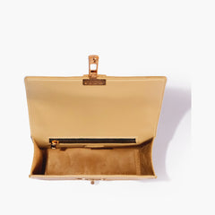 Off-white east-west shoulder bag with half chain