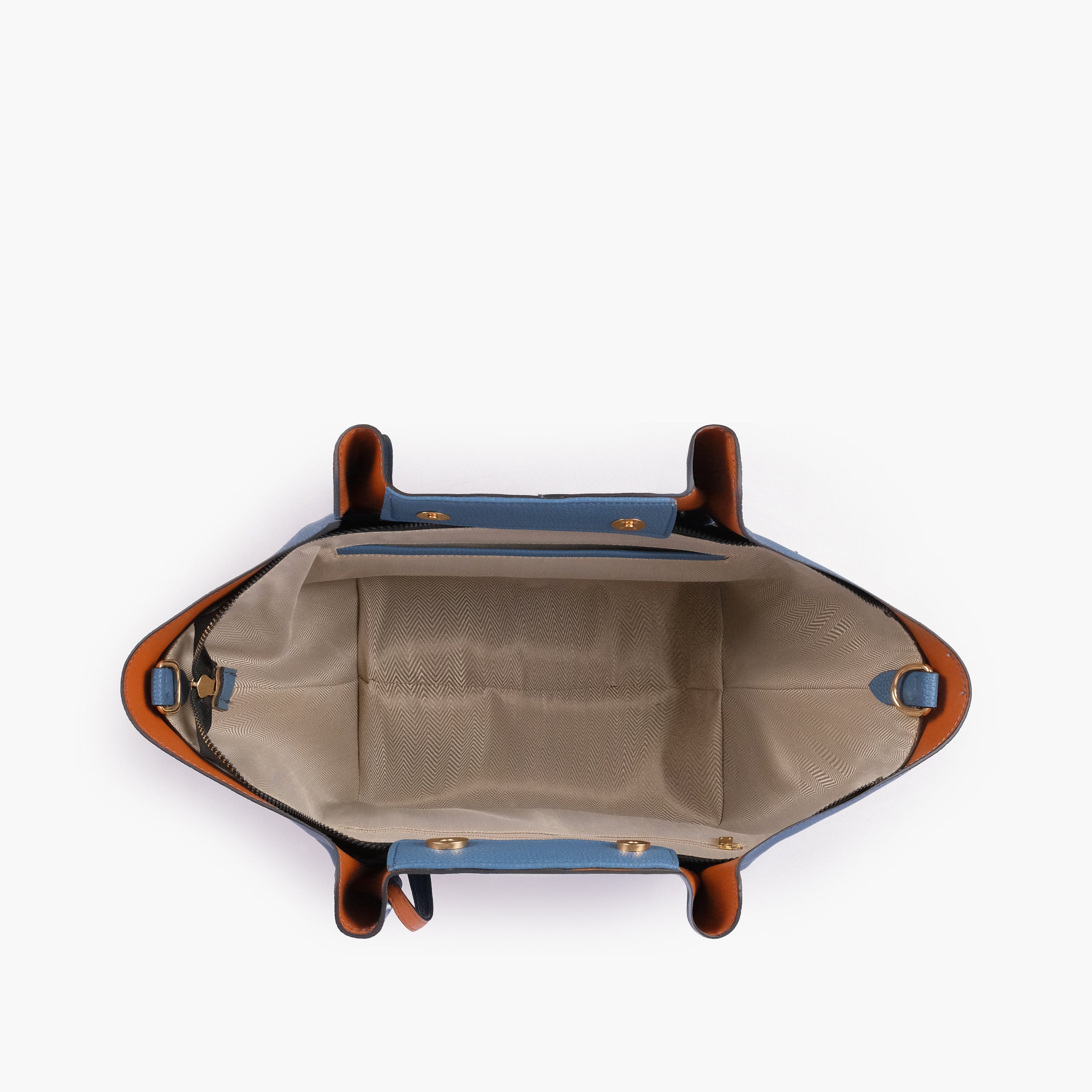 Blue everyday wing tote