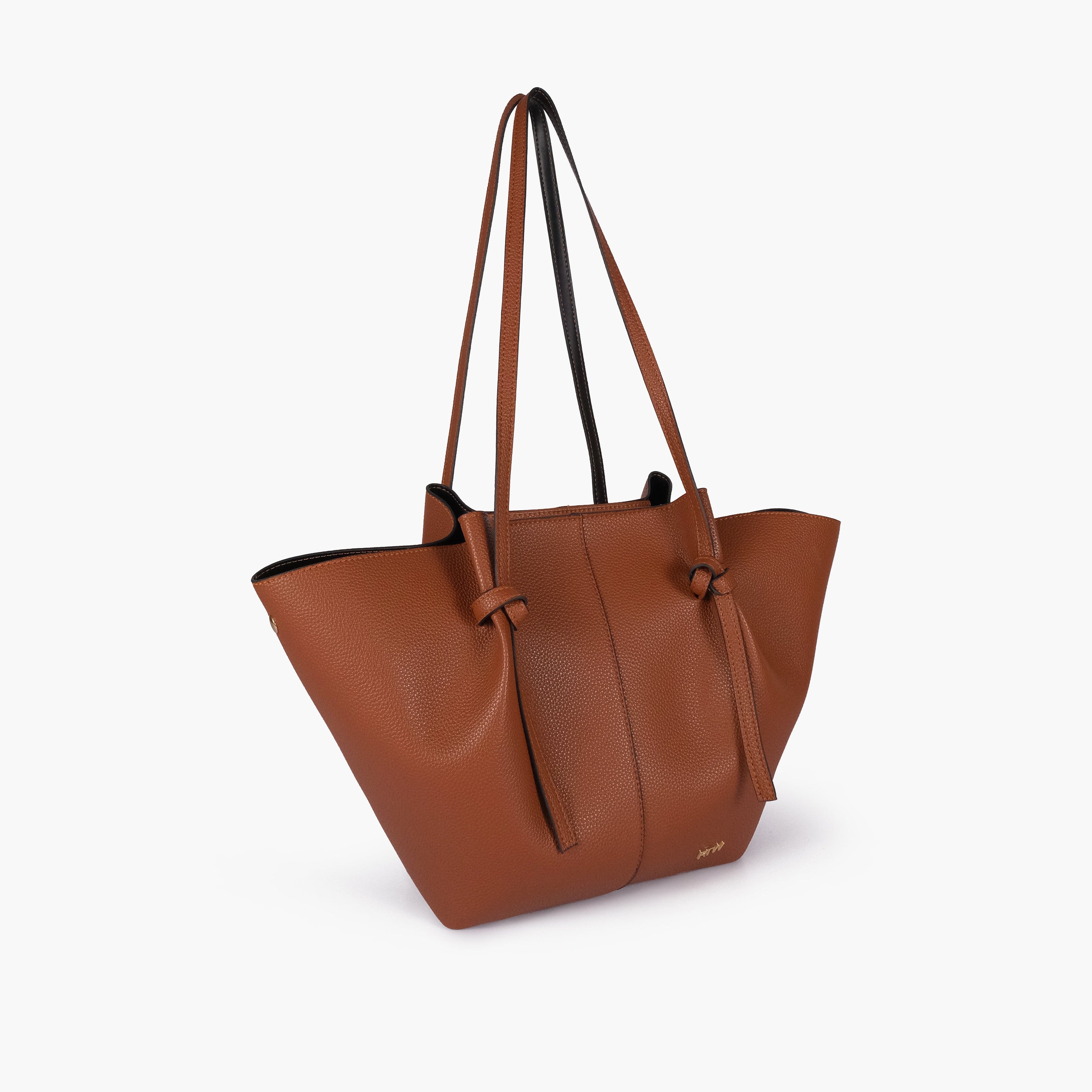 Brown everyday wing tote