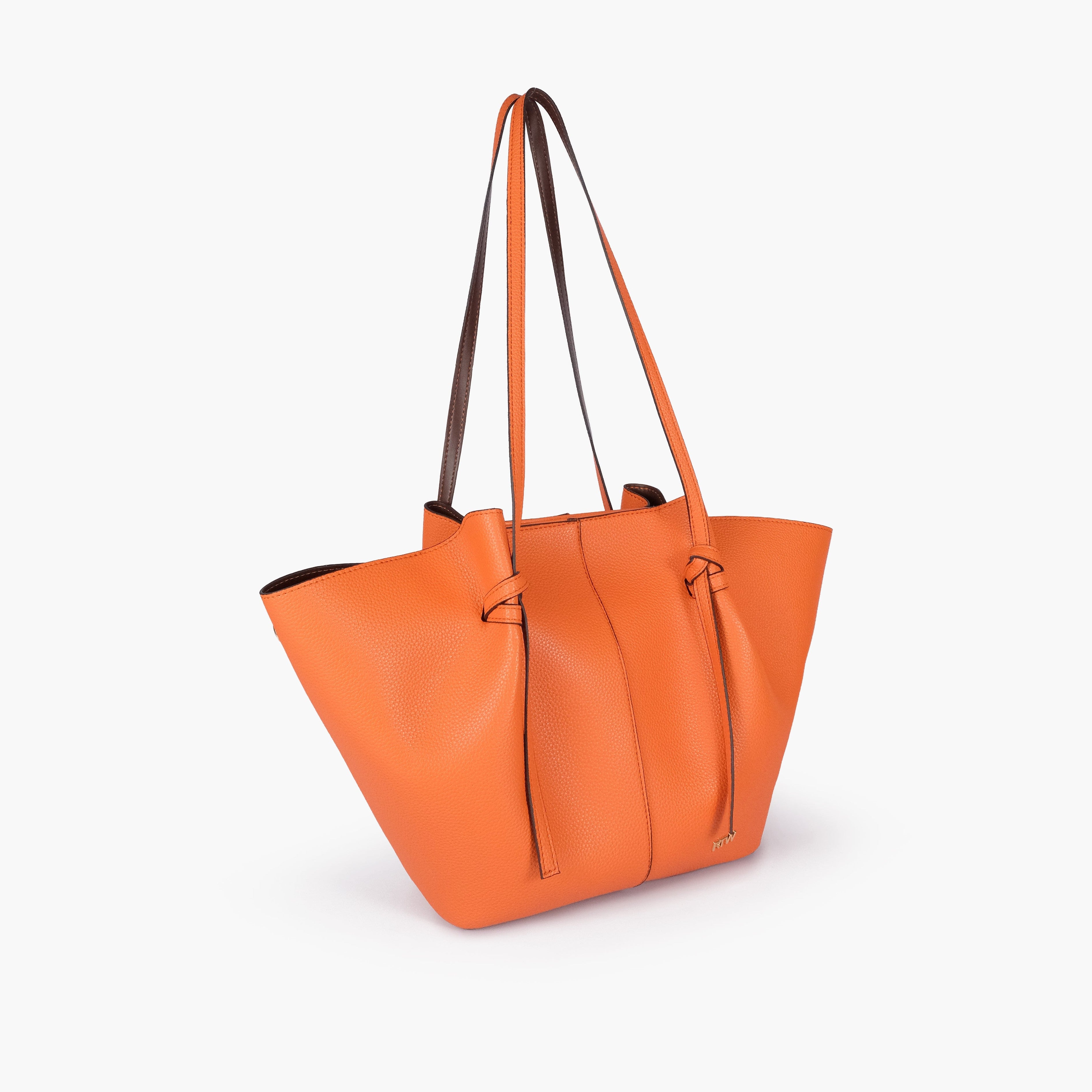 Orange everyday wing tote