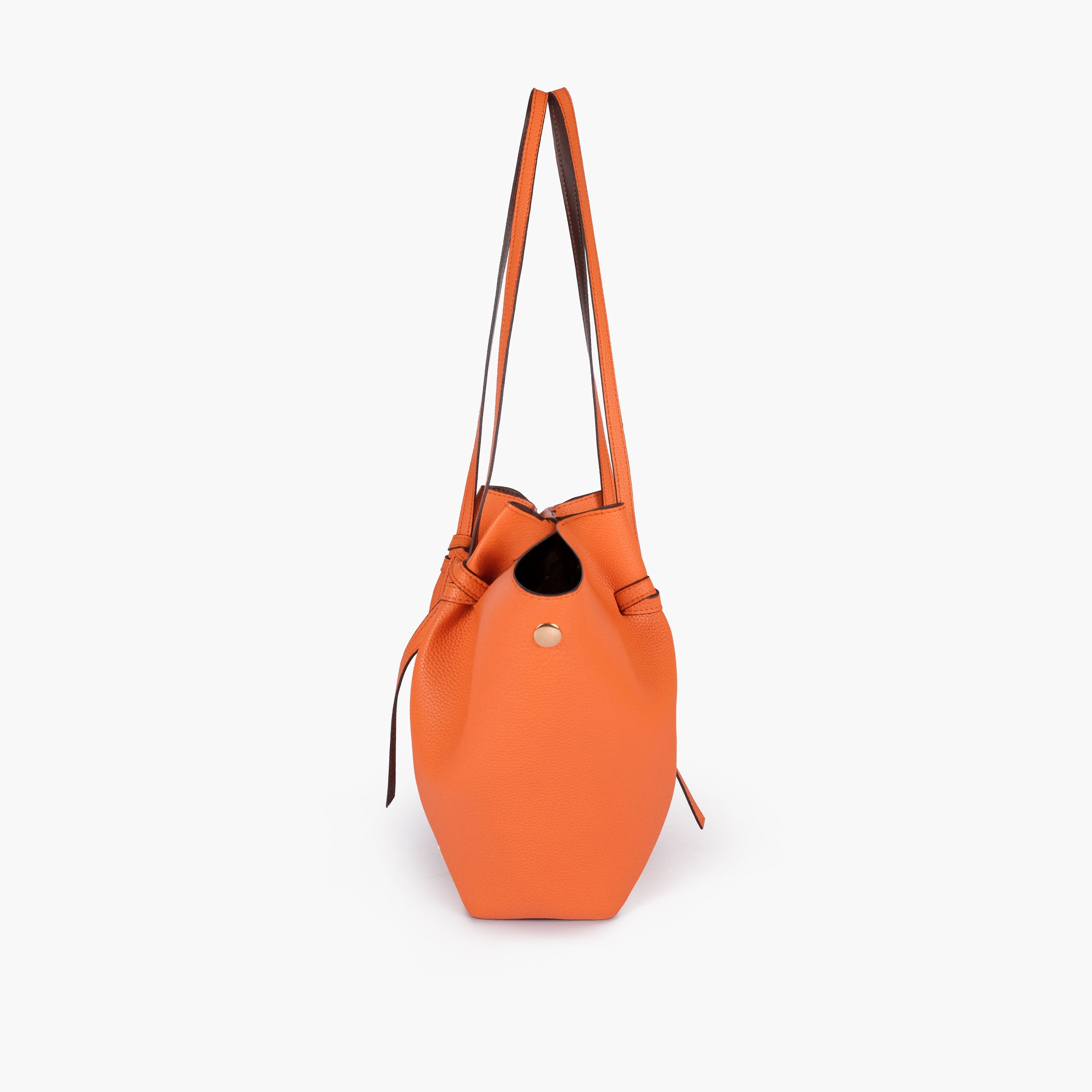 Orange everyday wing tote