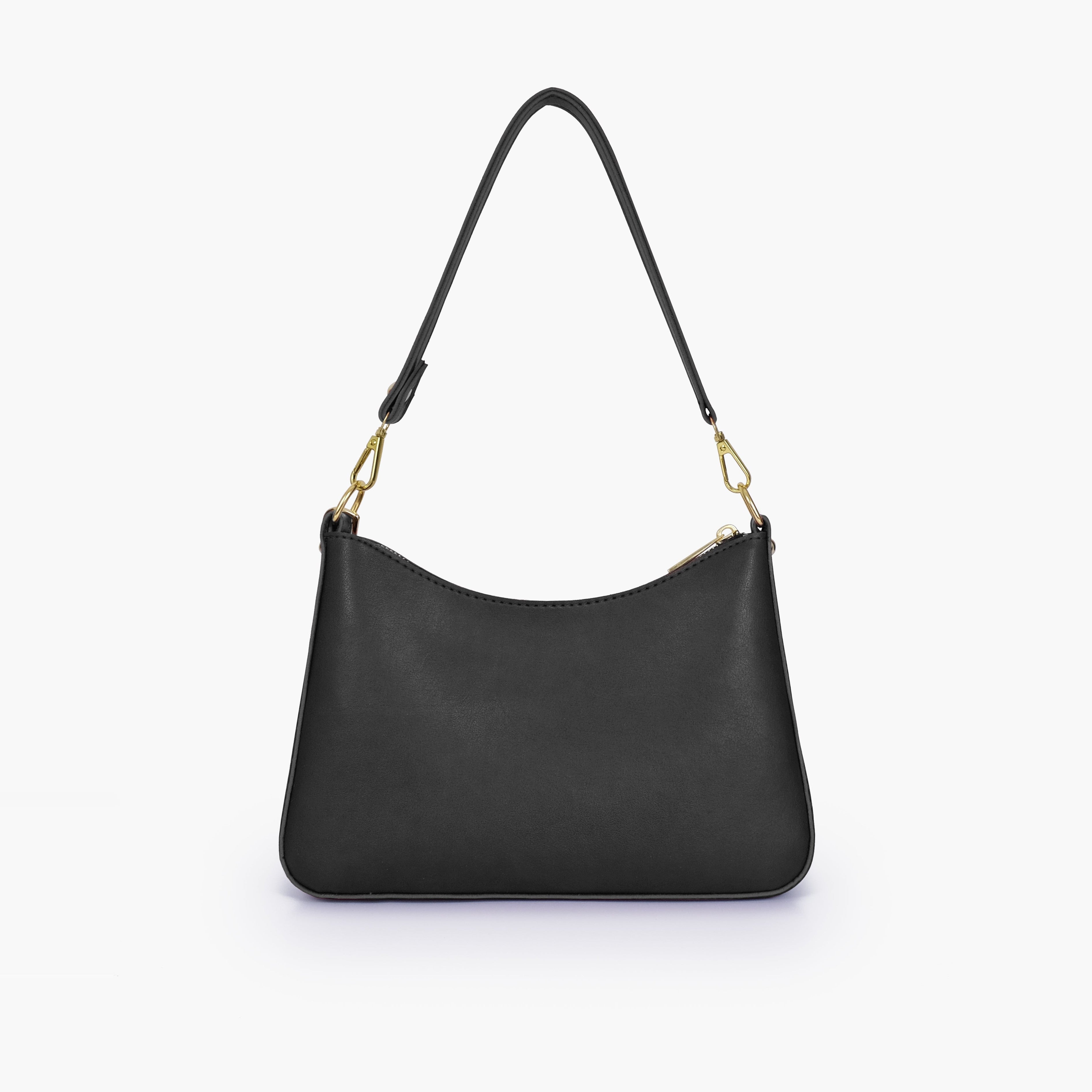 Black hobo evening bag