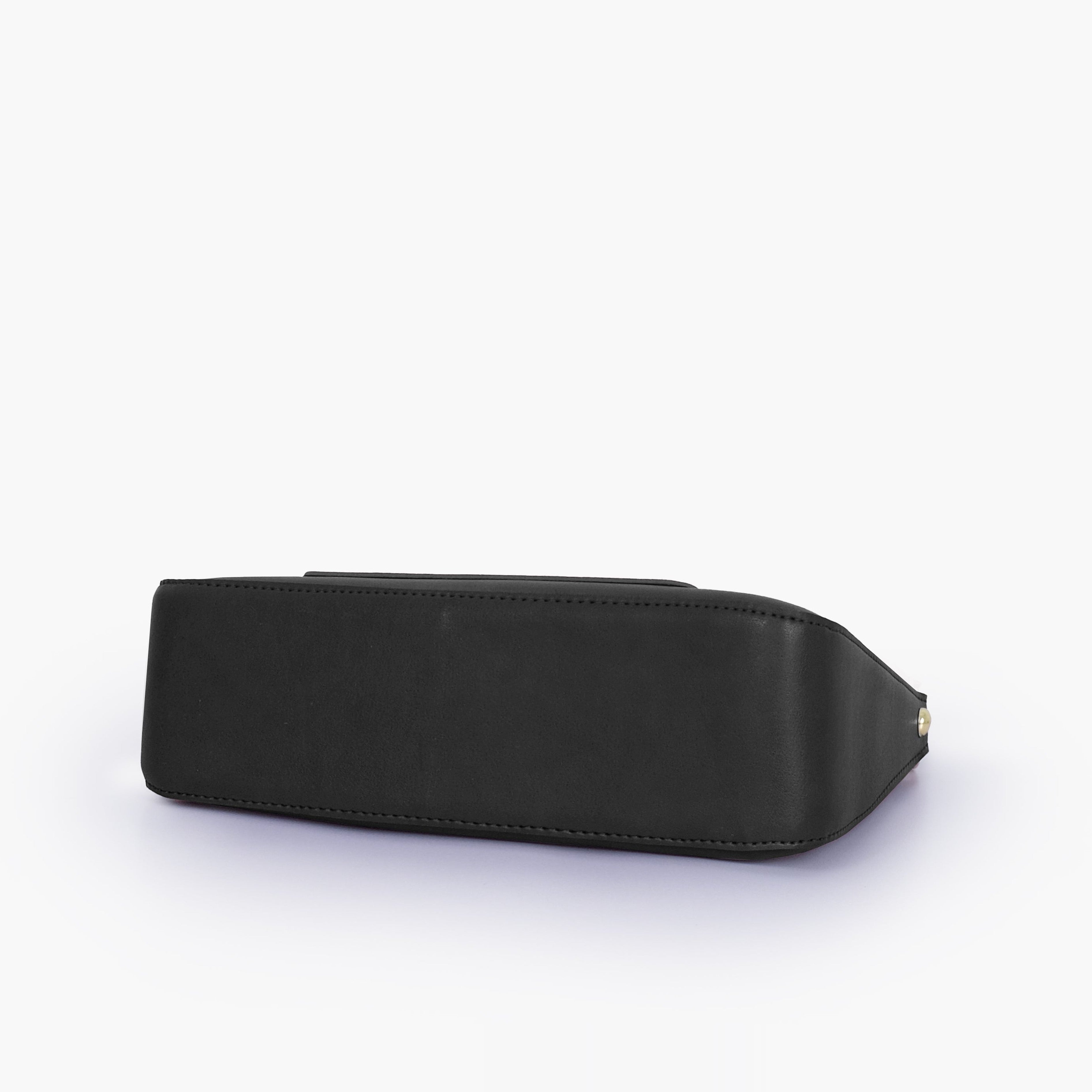Black hobo evening bag