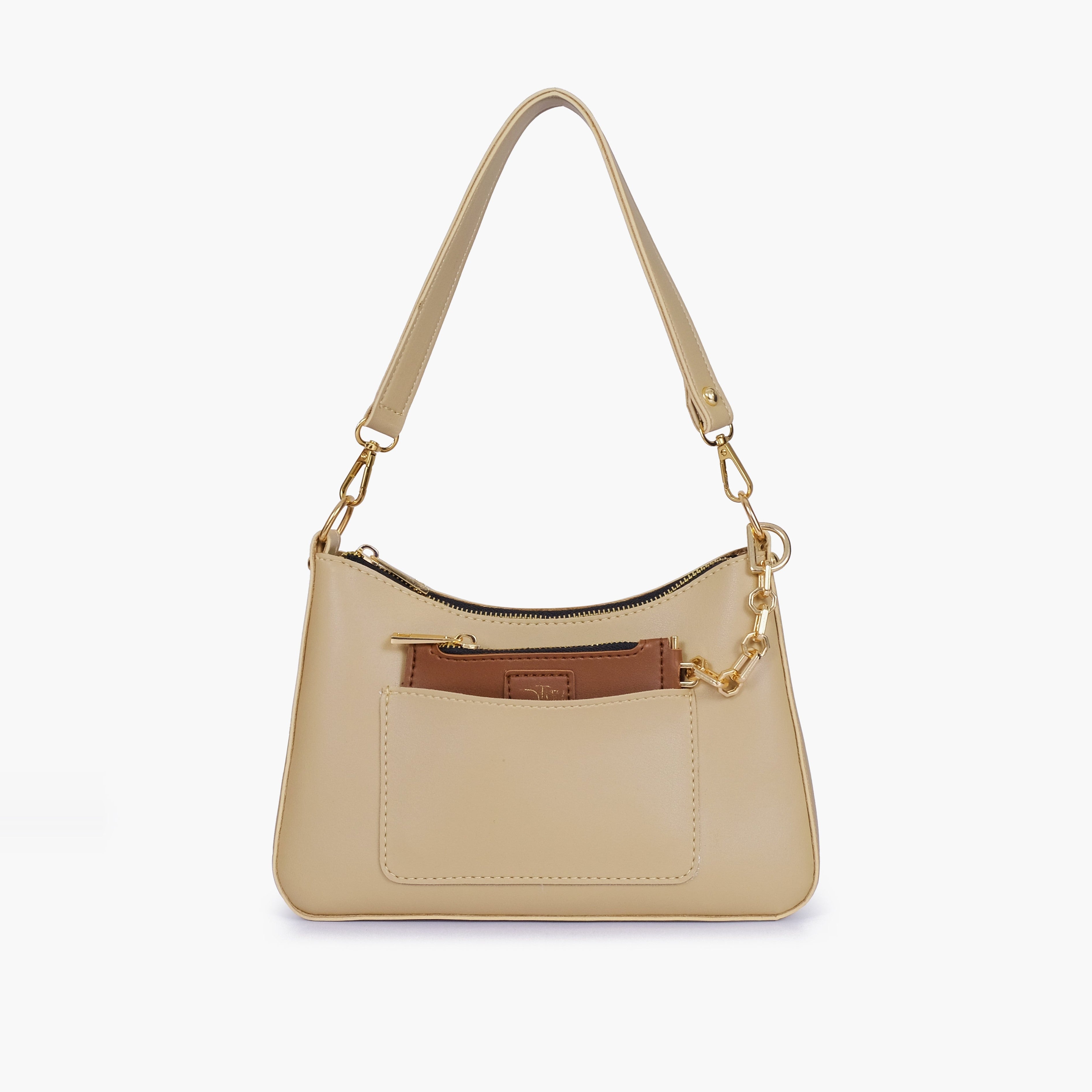 Off-white hobo evening bag