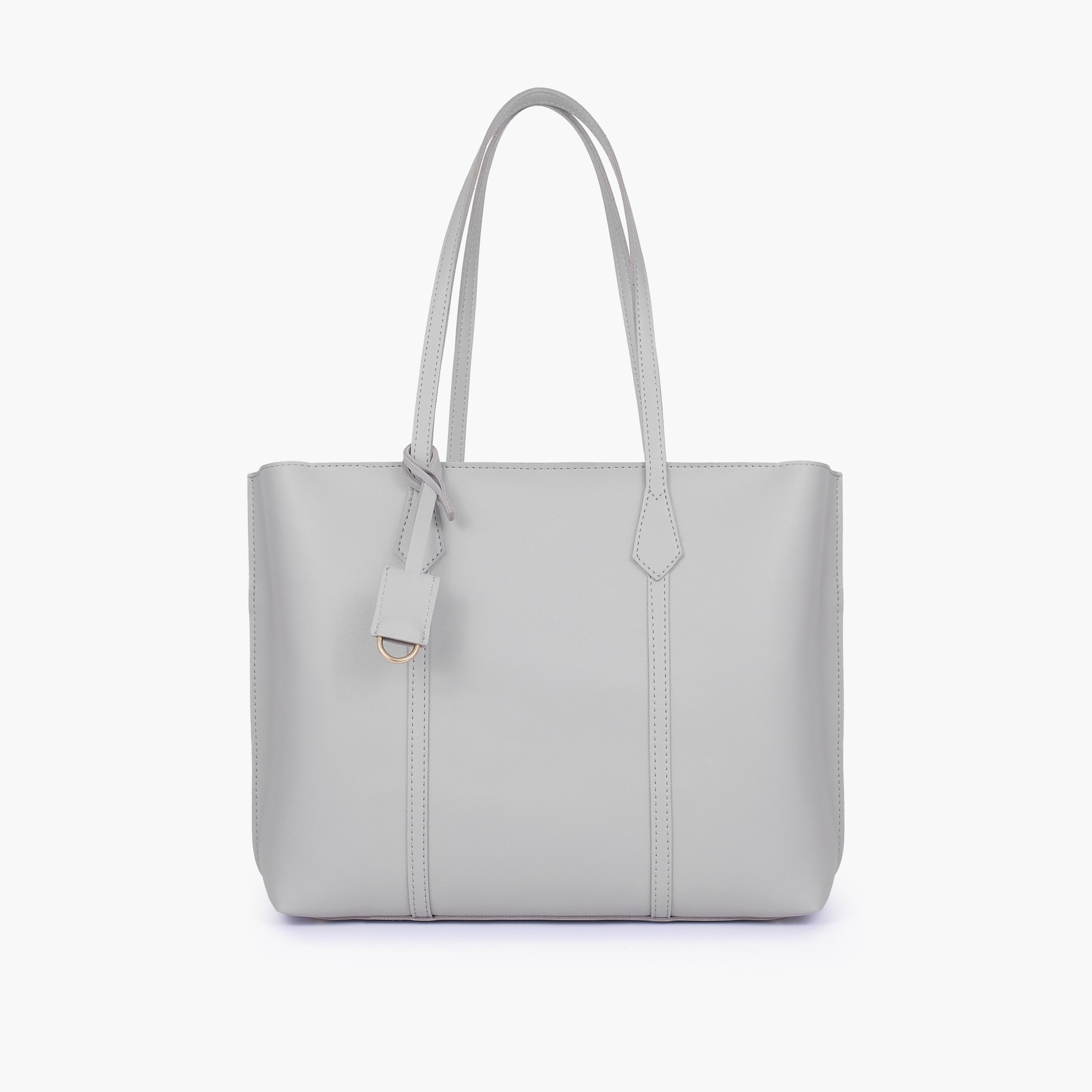 Grey luxe everyday tote
