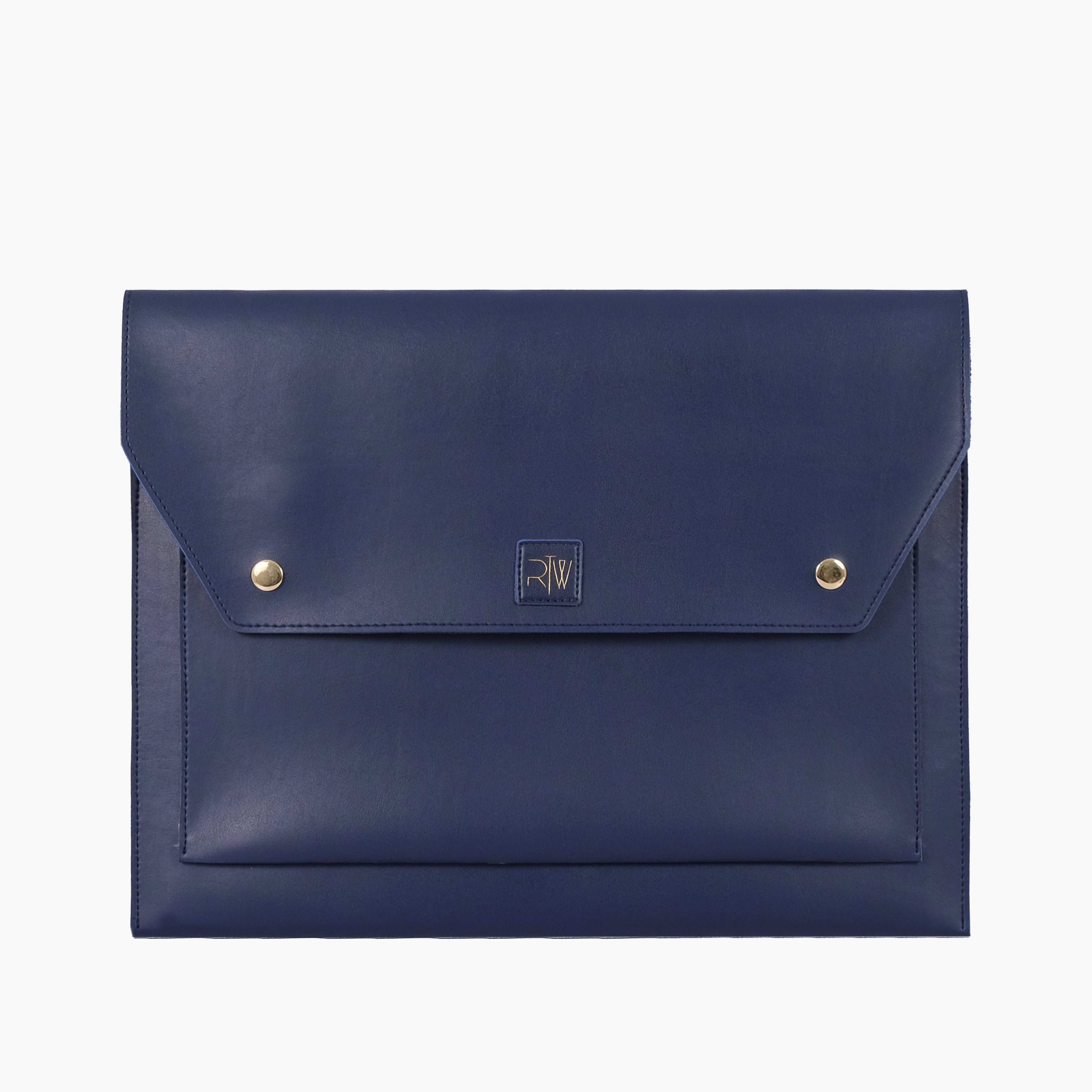 Blue laptop sleeve 17"