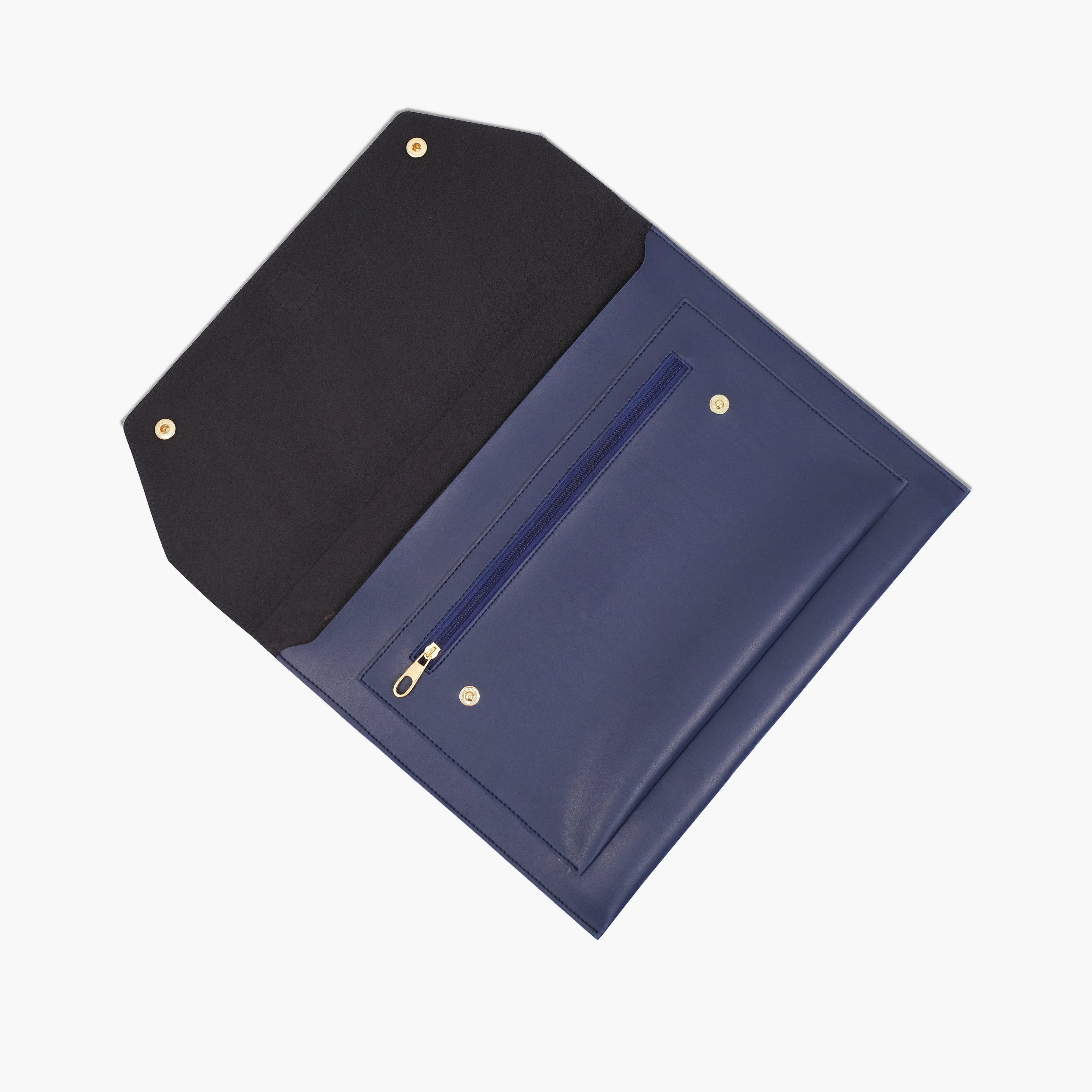 Blue laptop sleeve 17"