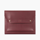 Burgundy laptop sleeve 17"