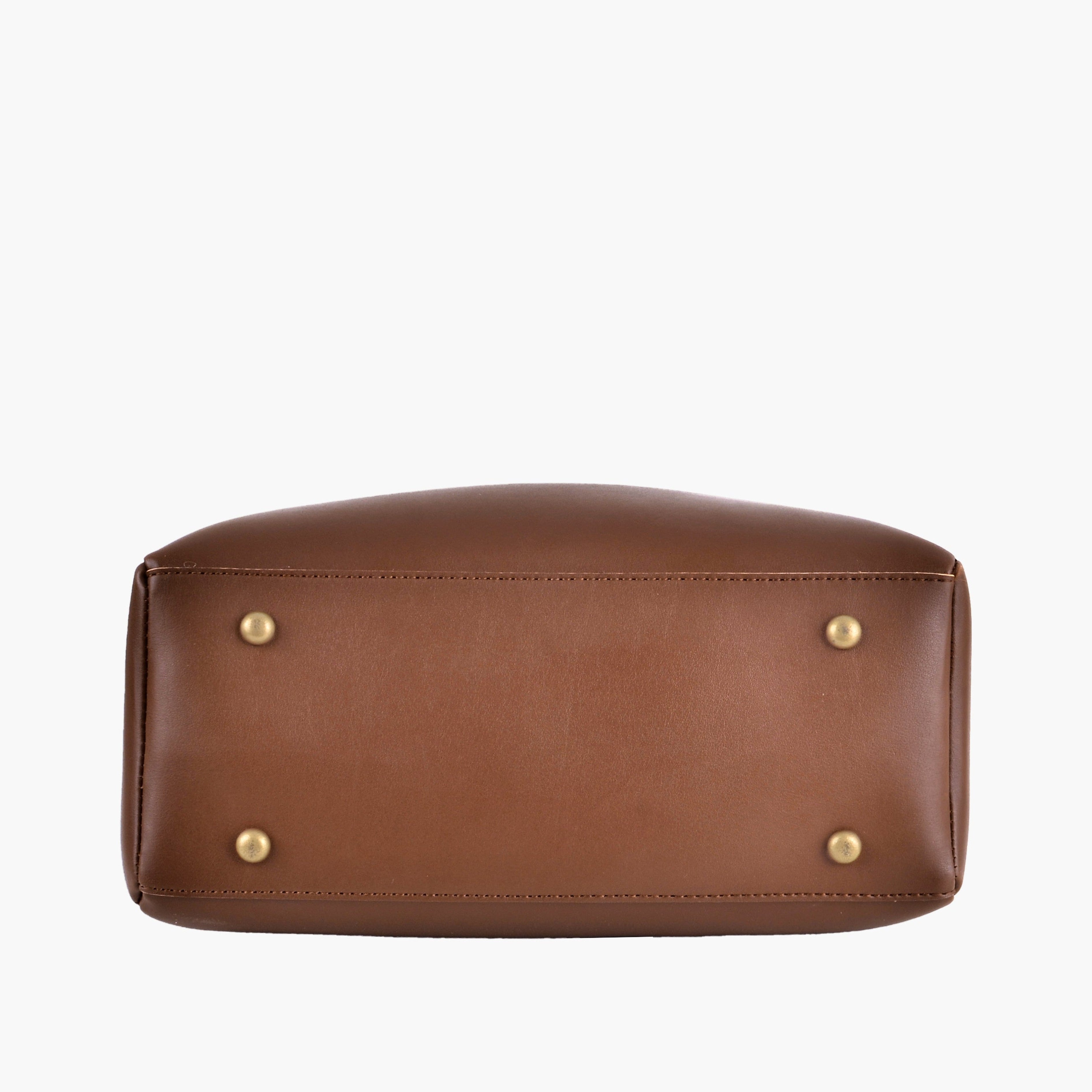 Brown mini bag