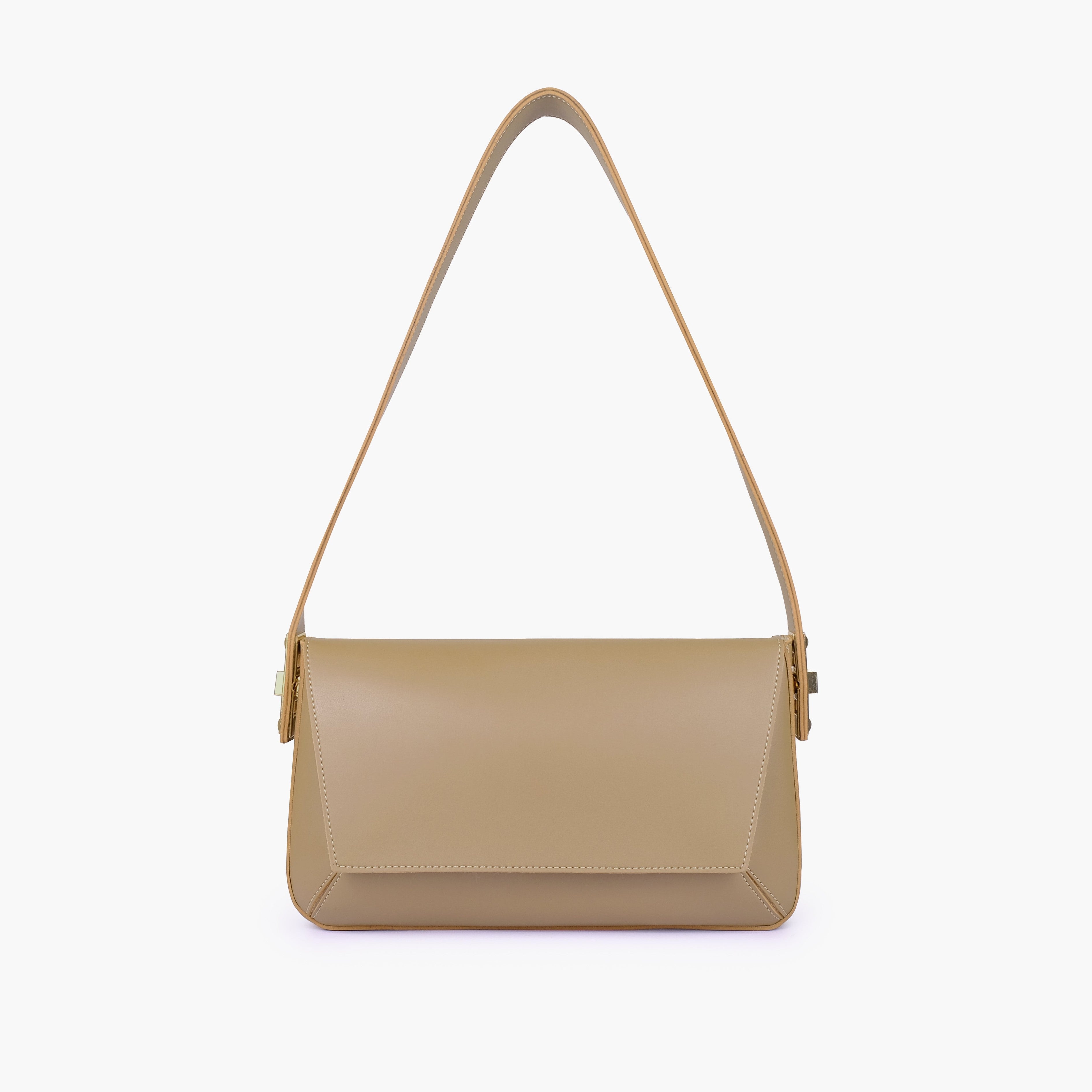 Coffee mini flap bag