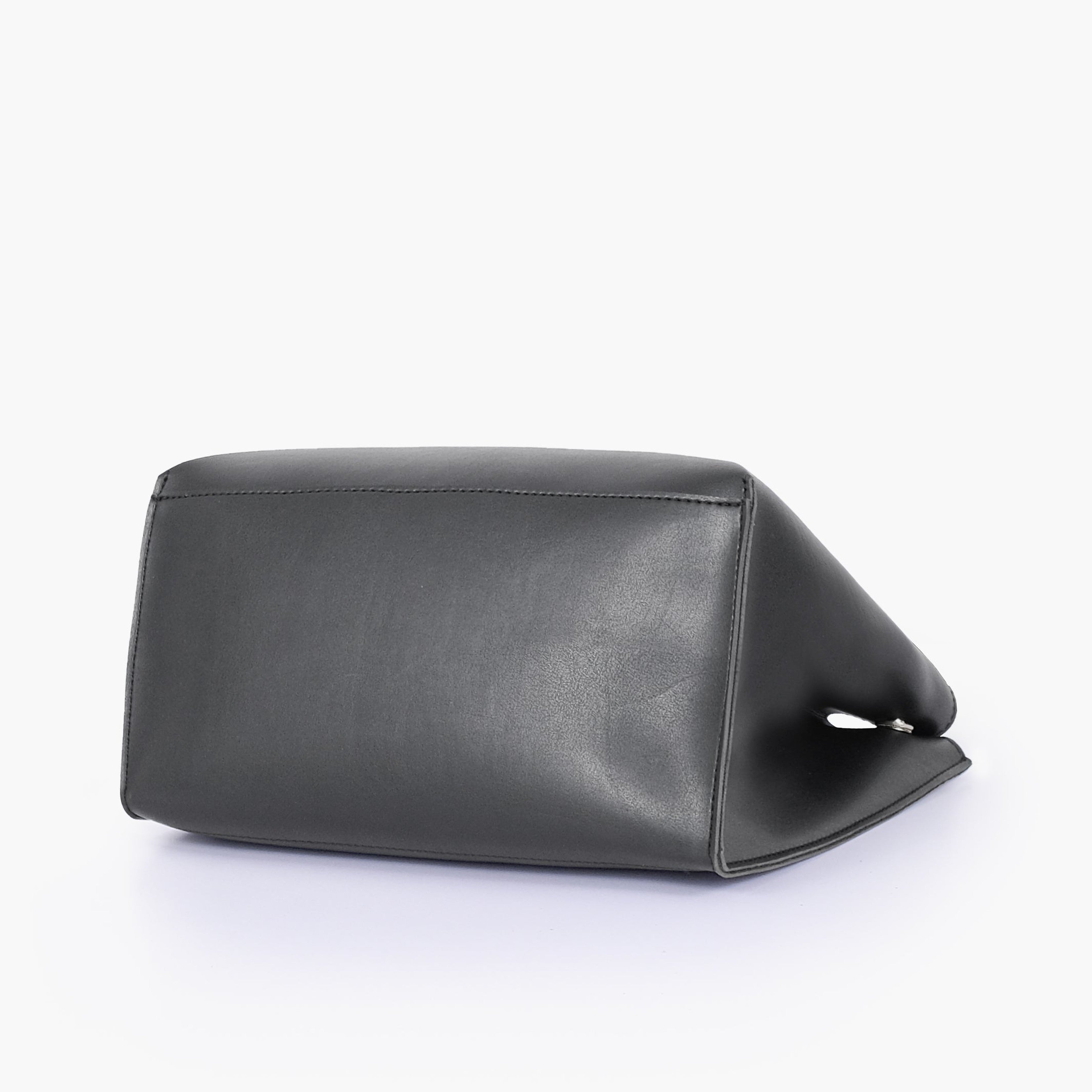 Black mini tote bag