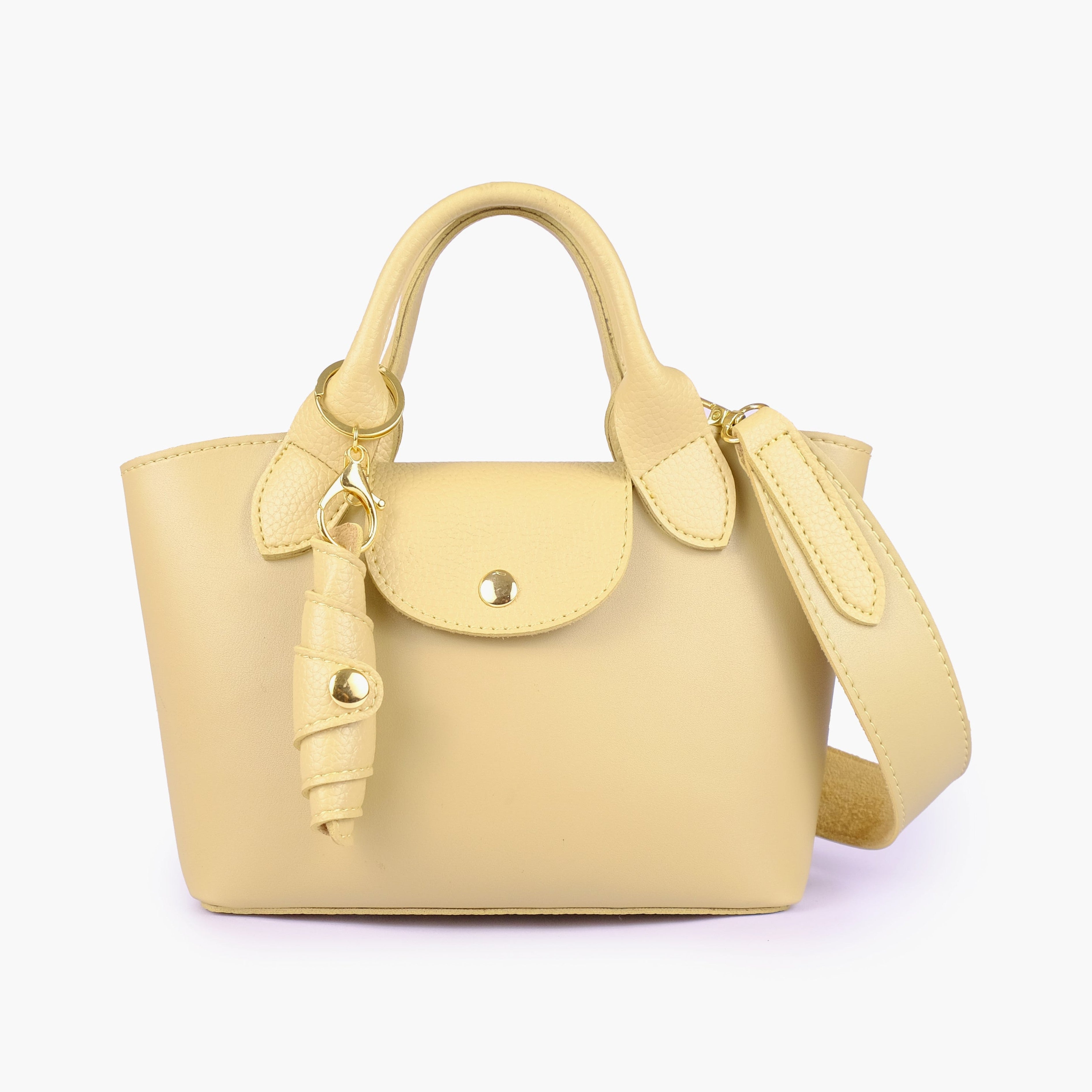 Off-white mini top-handle tote bag
