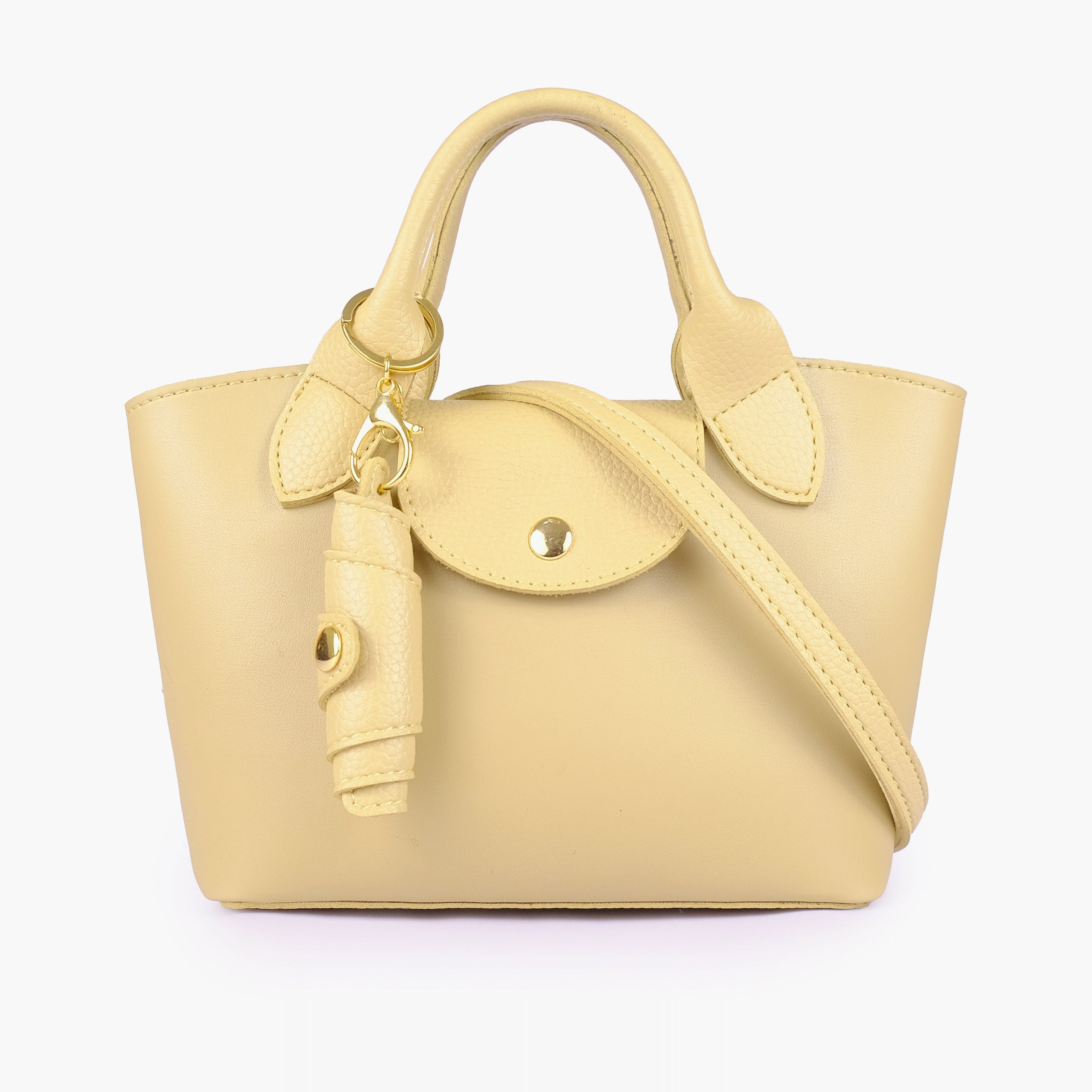 Off-white mini top-handle tote bag