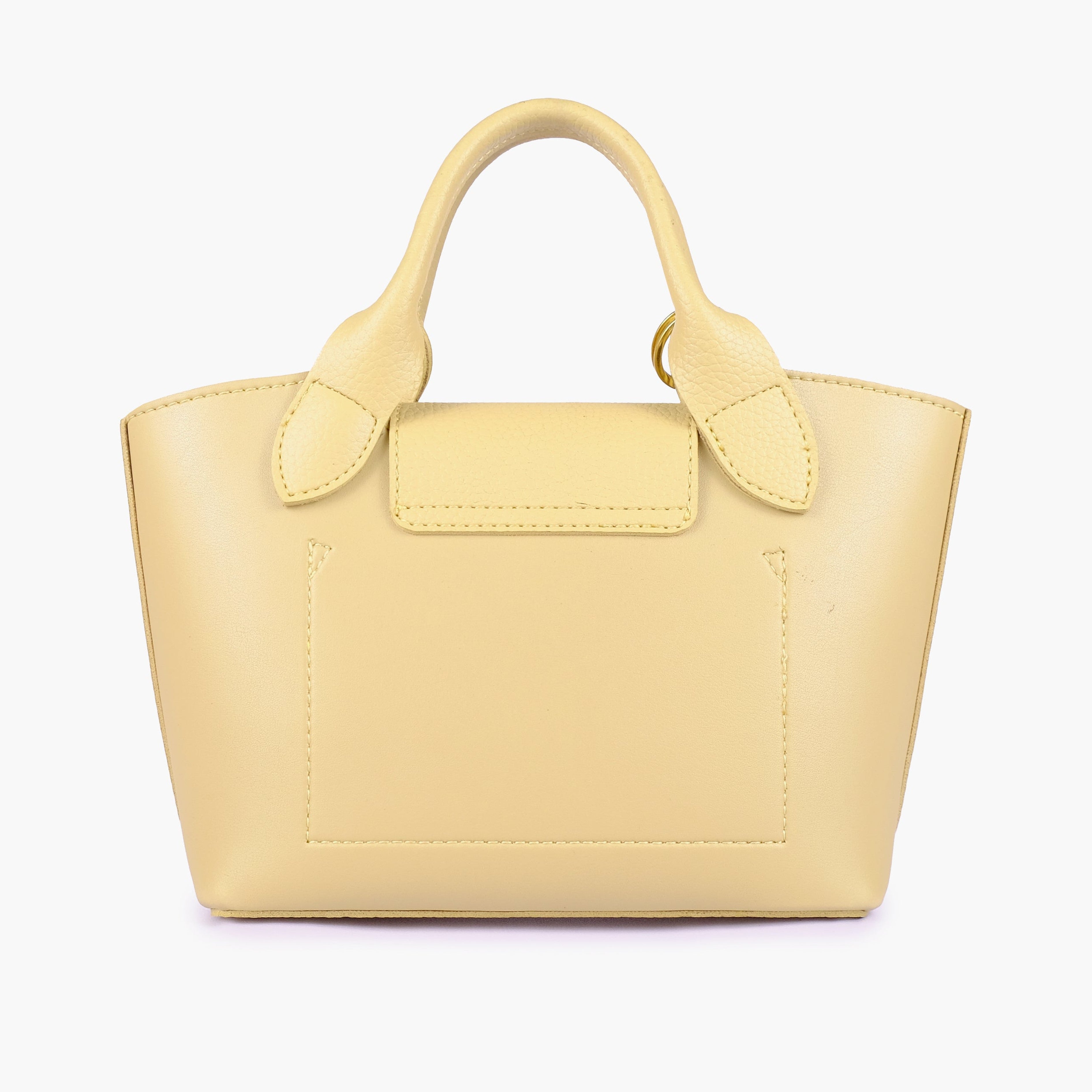 Off-white mini top-handle tote bag
