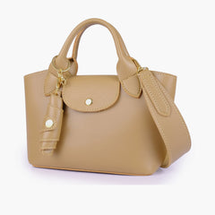 Coffee mini top-handle tote bag