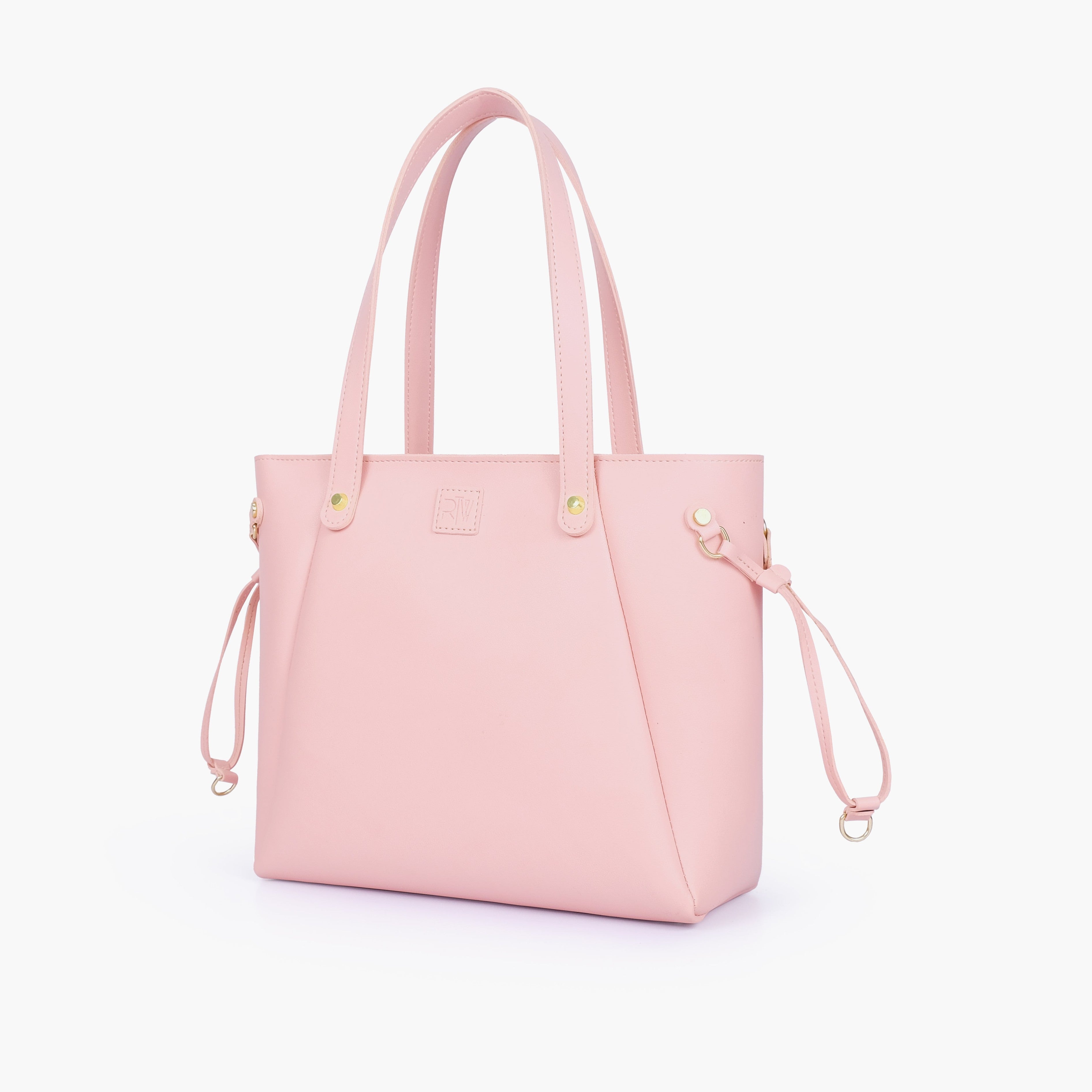 Pink minimalist tote