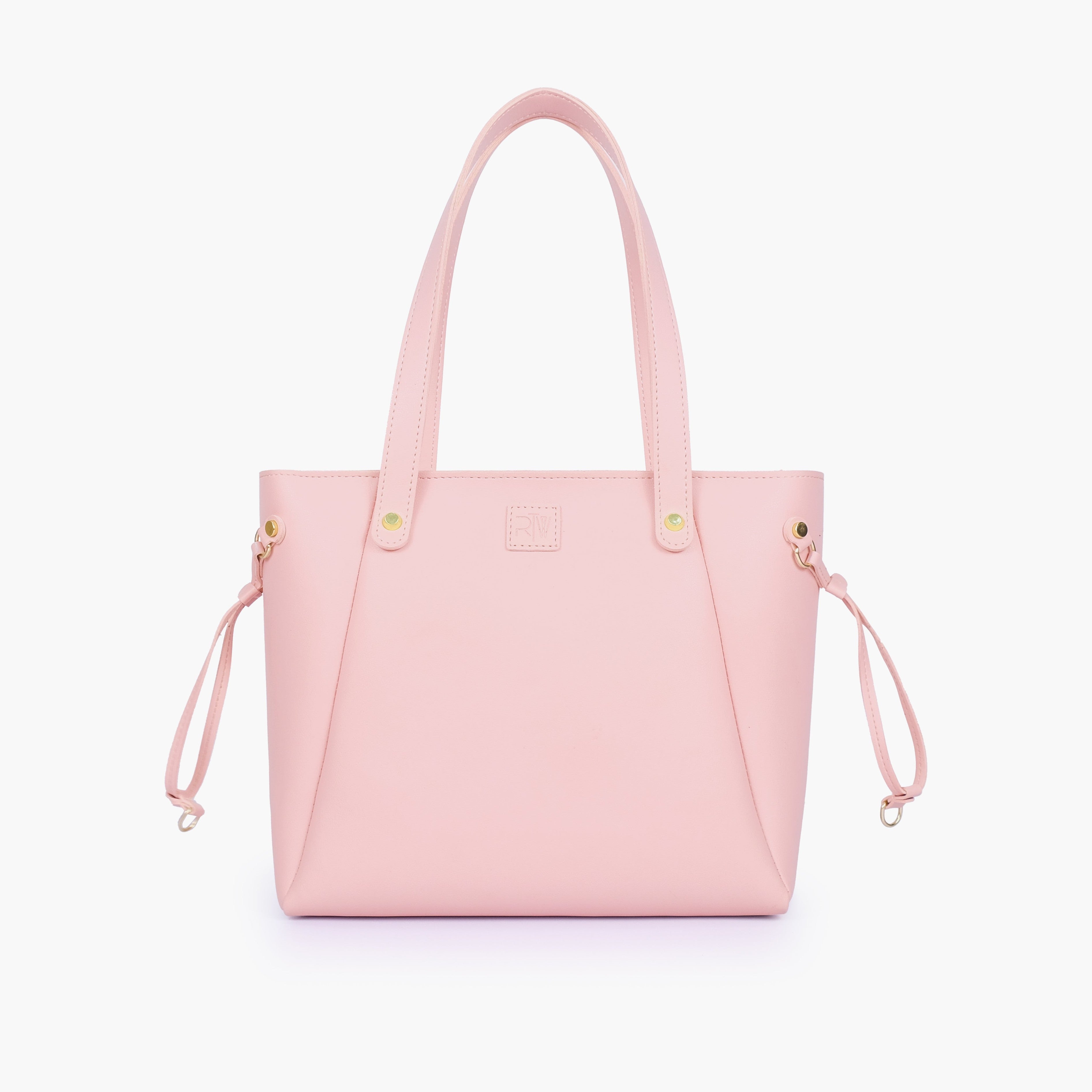 Pink minimalist tote