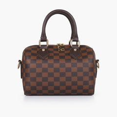 Dark brown nano duffle bag