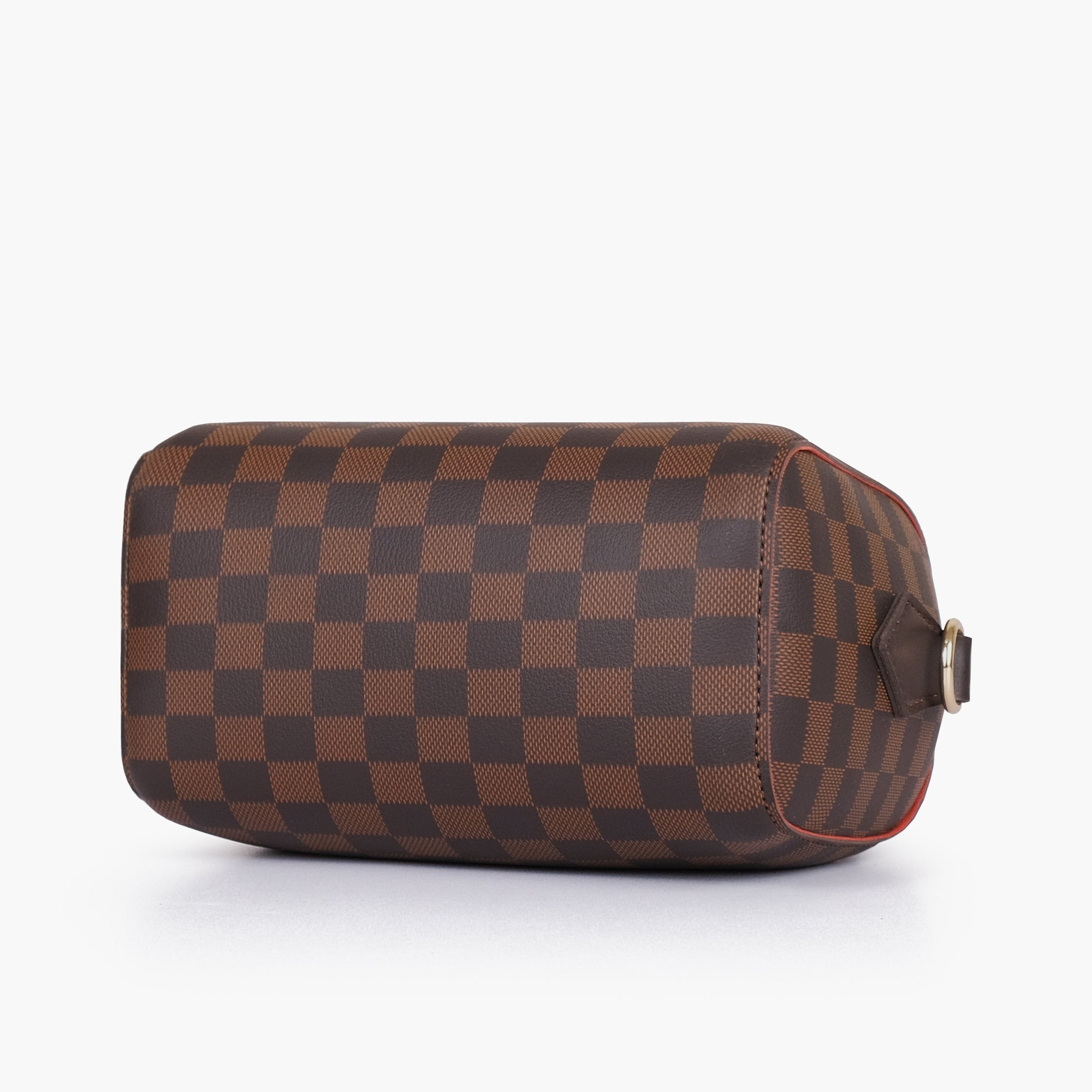 Dark brown nano duffle bag
