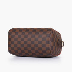 Dark brown nano duffle bag